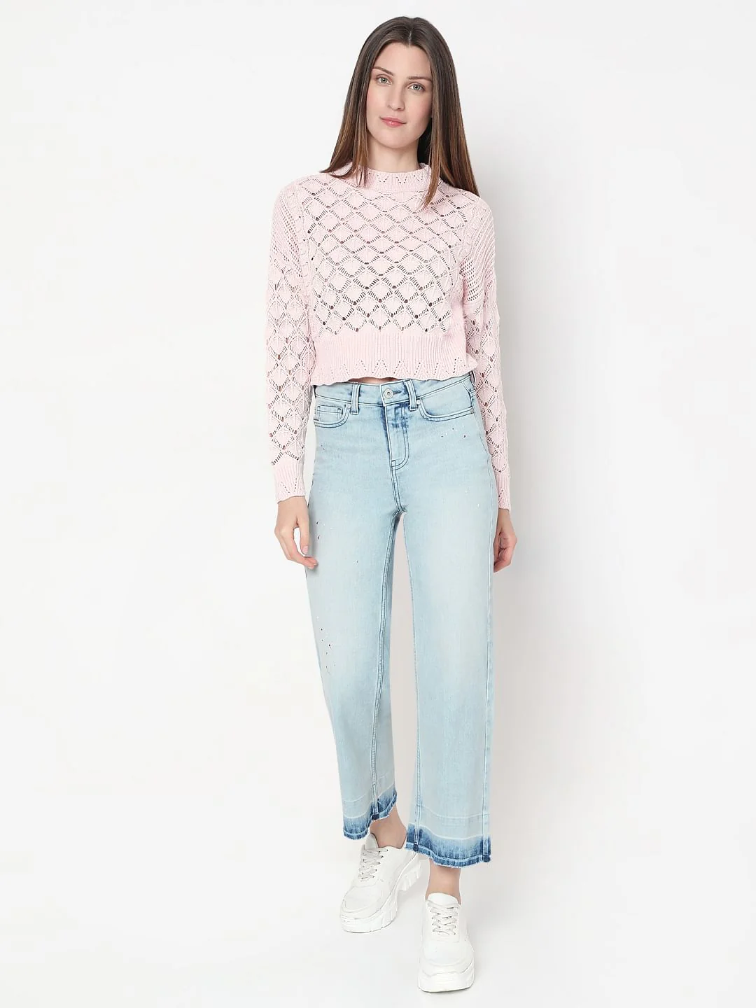 Soft Pink Knit Top - Image 5