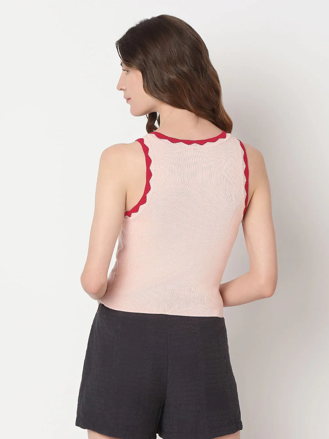 Pink Ribbed Top - Image 4