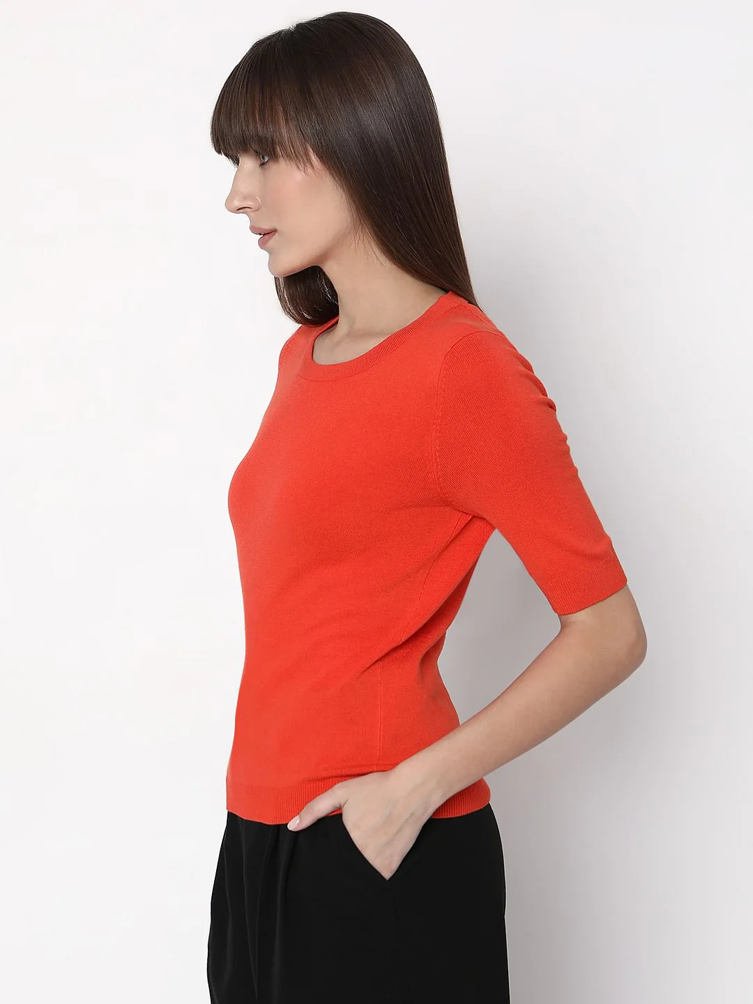 Red Knit Top - Image 3