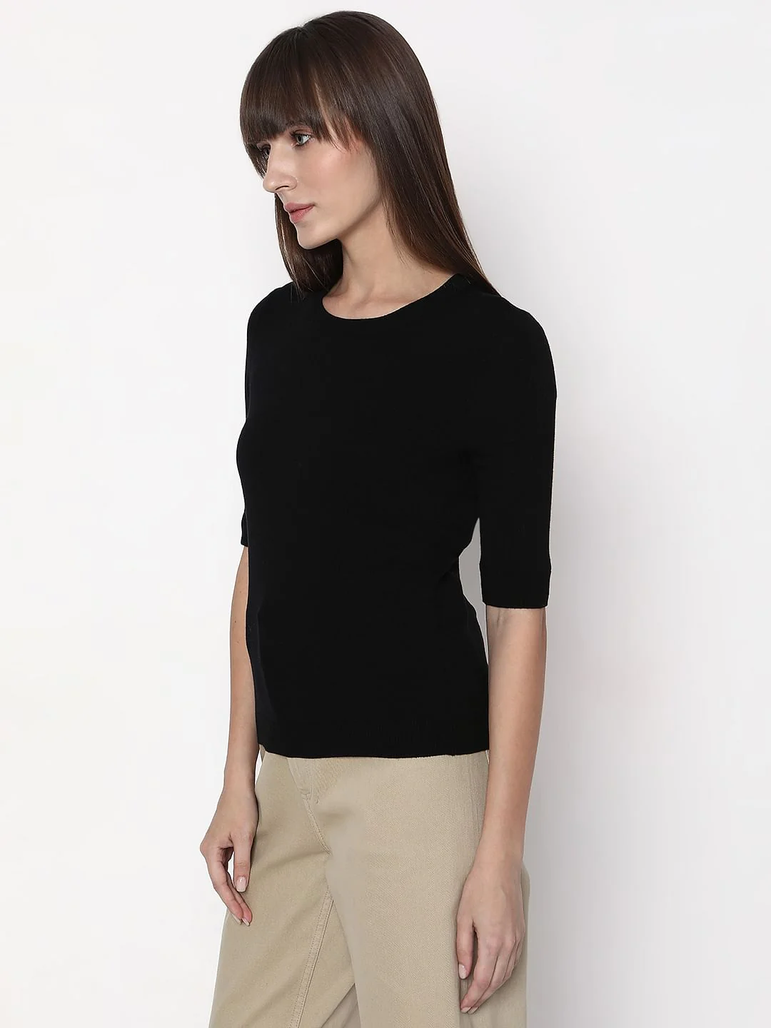 Black Knit Top - Image 3