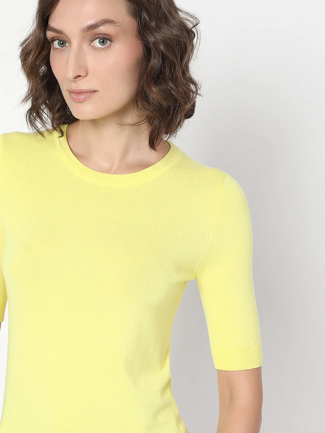 Lemon Green Knit Top - Image 6
