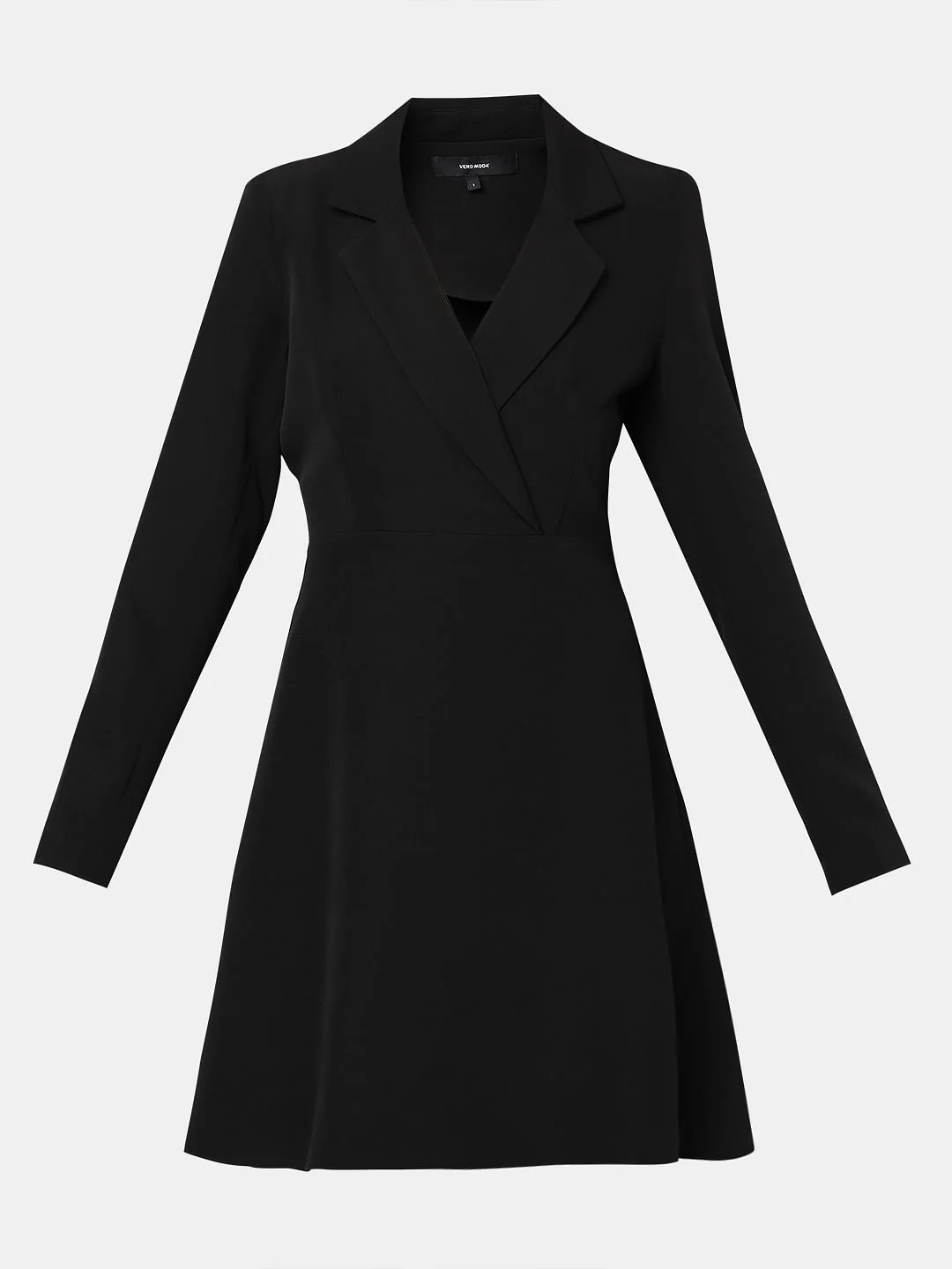 Black Short Blazer Dress - Image 7