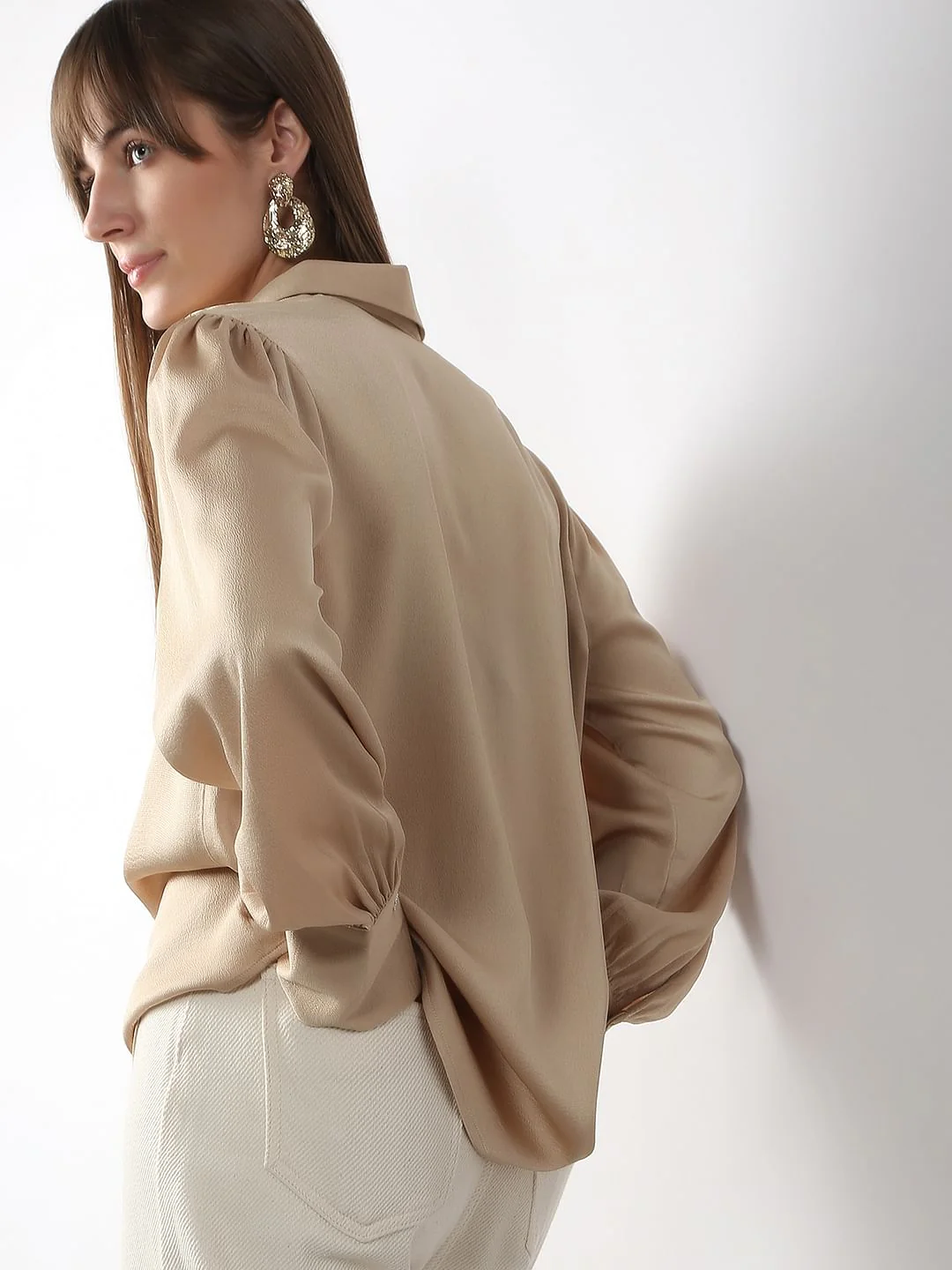Beige Shirt