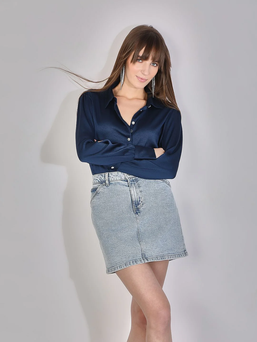 Dark Blue Shirt