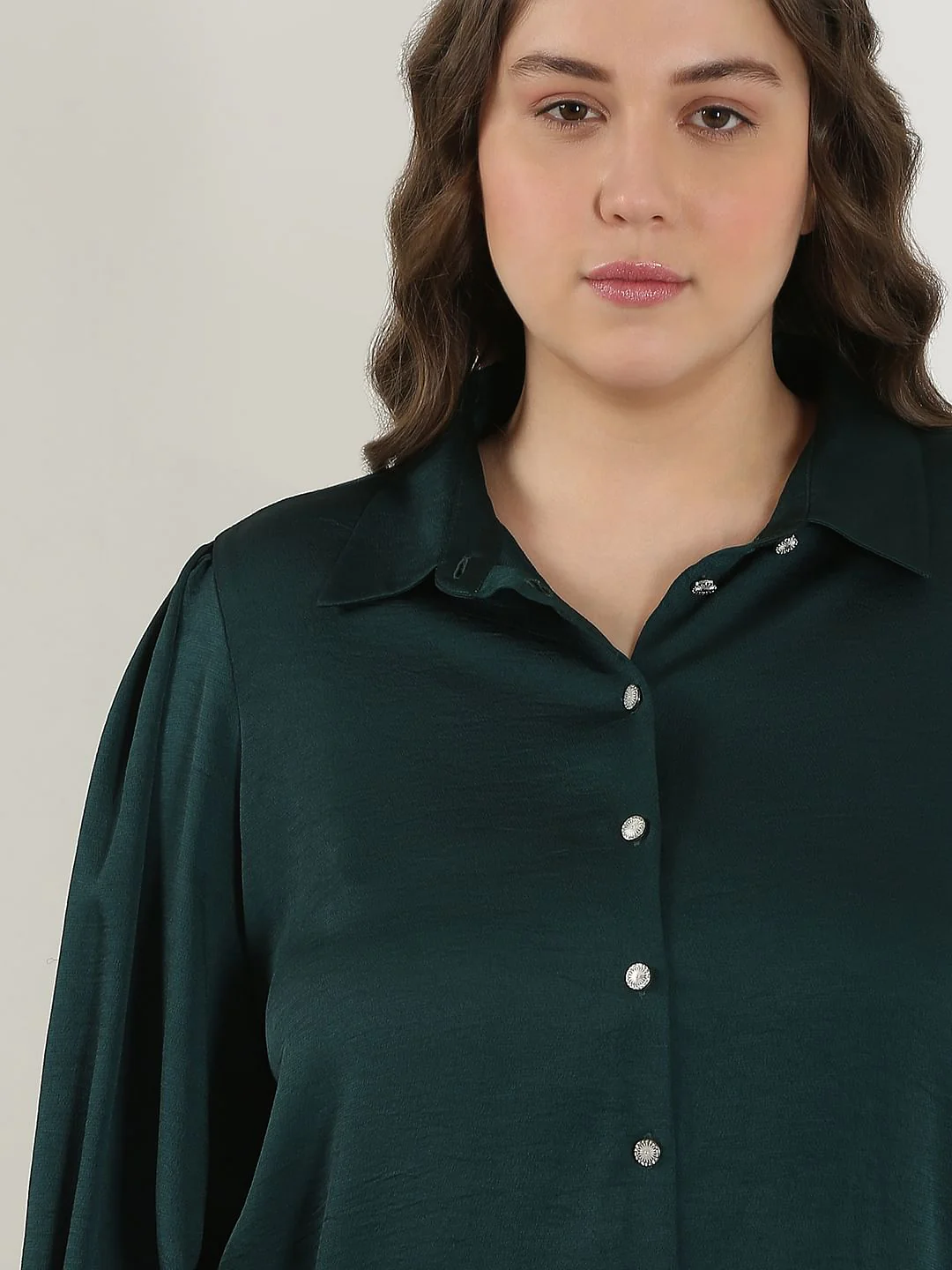 Curve Dark Green Shirt - Image 6