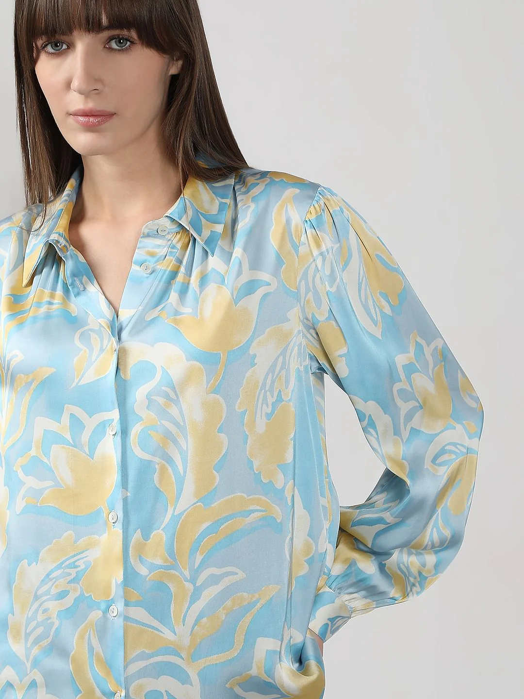 Blue Printed Shirt - Image 6