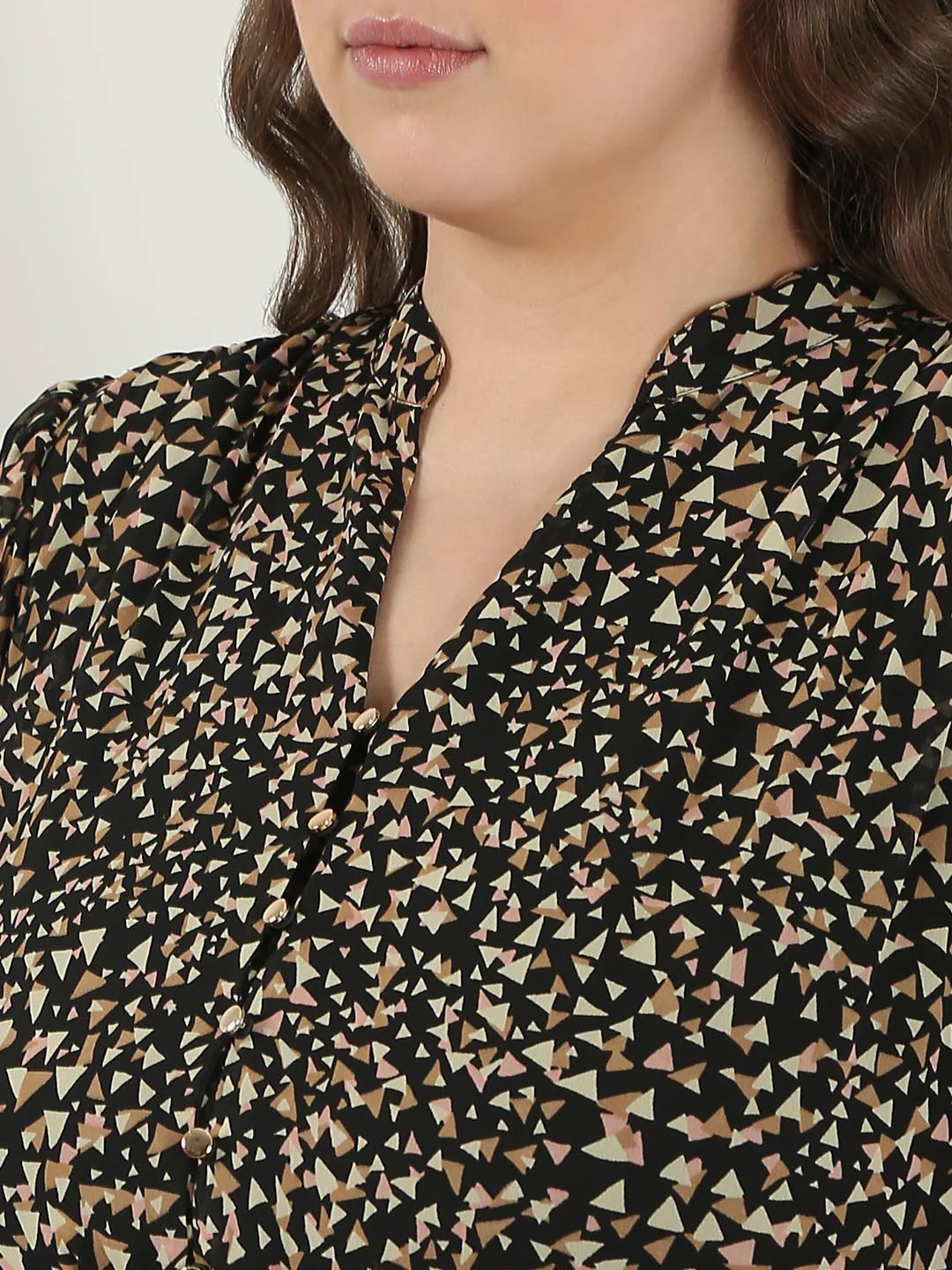 Vero Moda Curve Black Printed Midaxi Dress - Image 6
