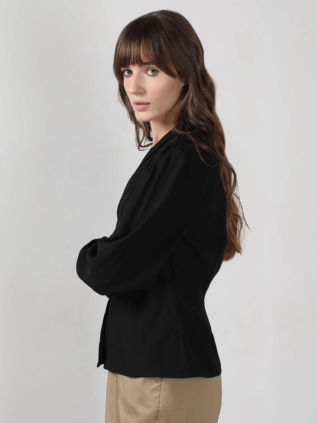 Black Button Down Shirt - Image 3