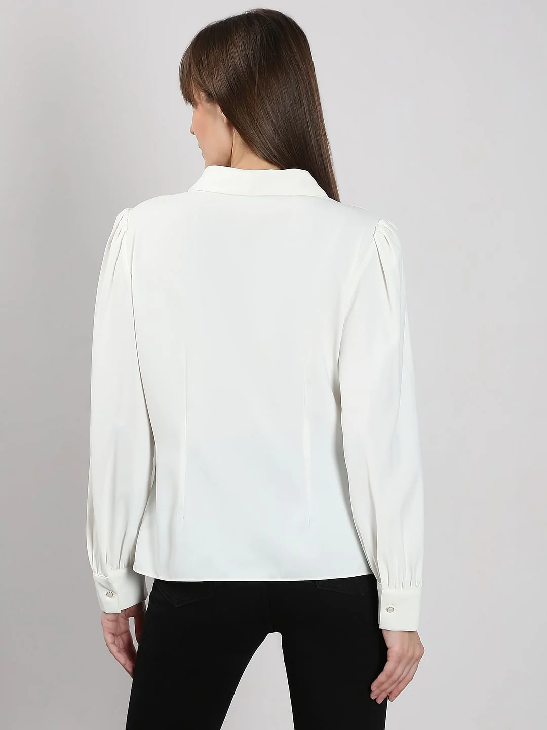 White Button Down Shirt - Image 4
