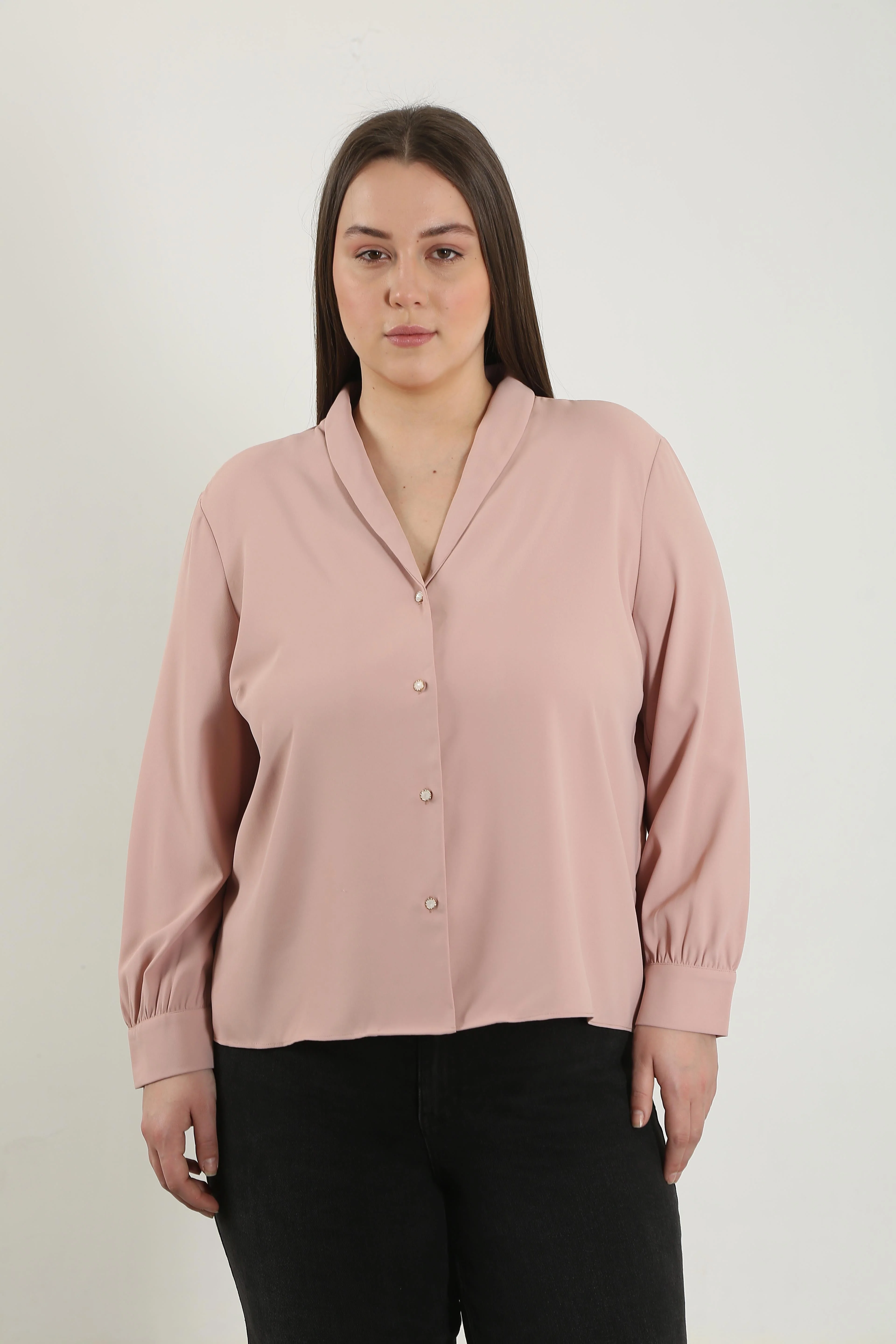 Vero Moda Curve Pink Shirt - Image 9