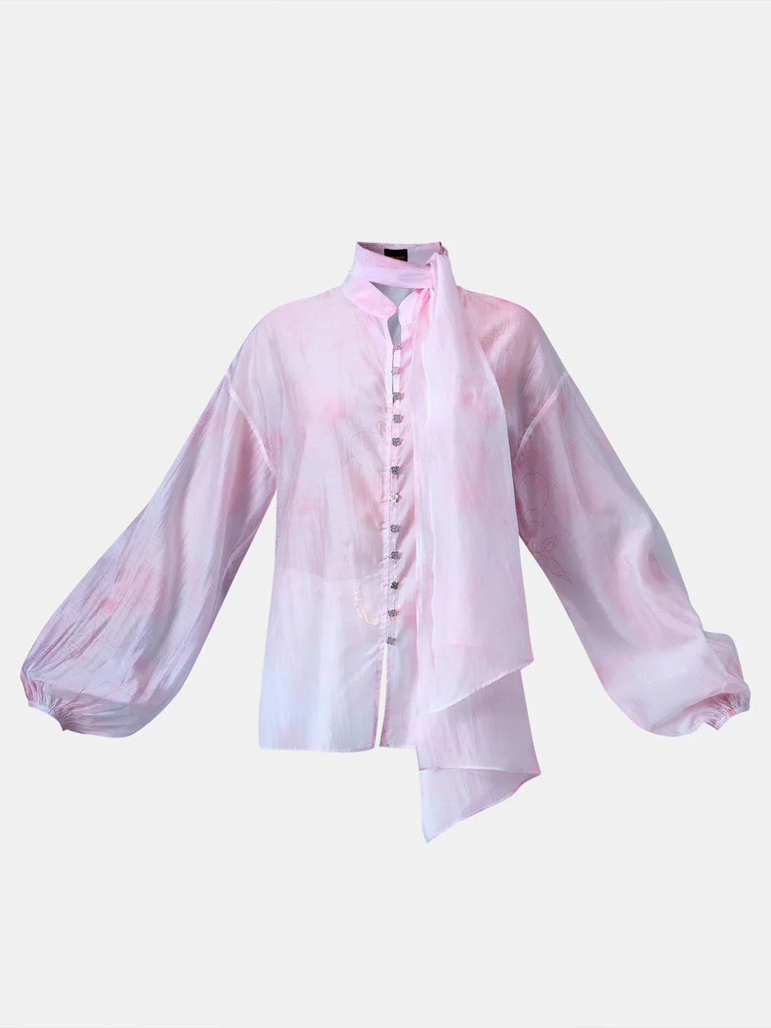 Vero Moda Pink Sheer Shirt - Image 7