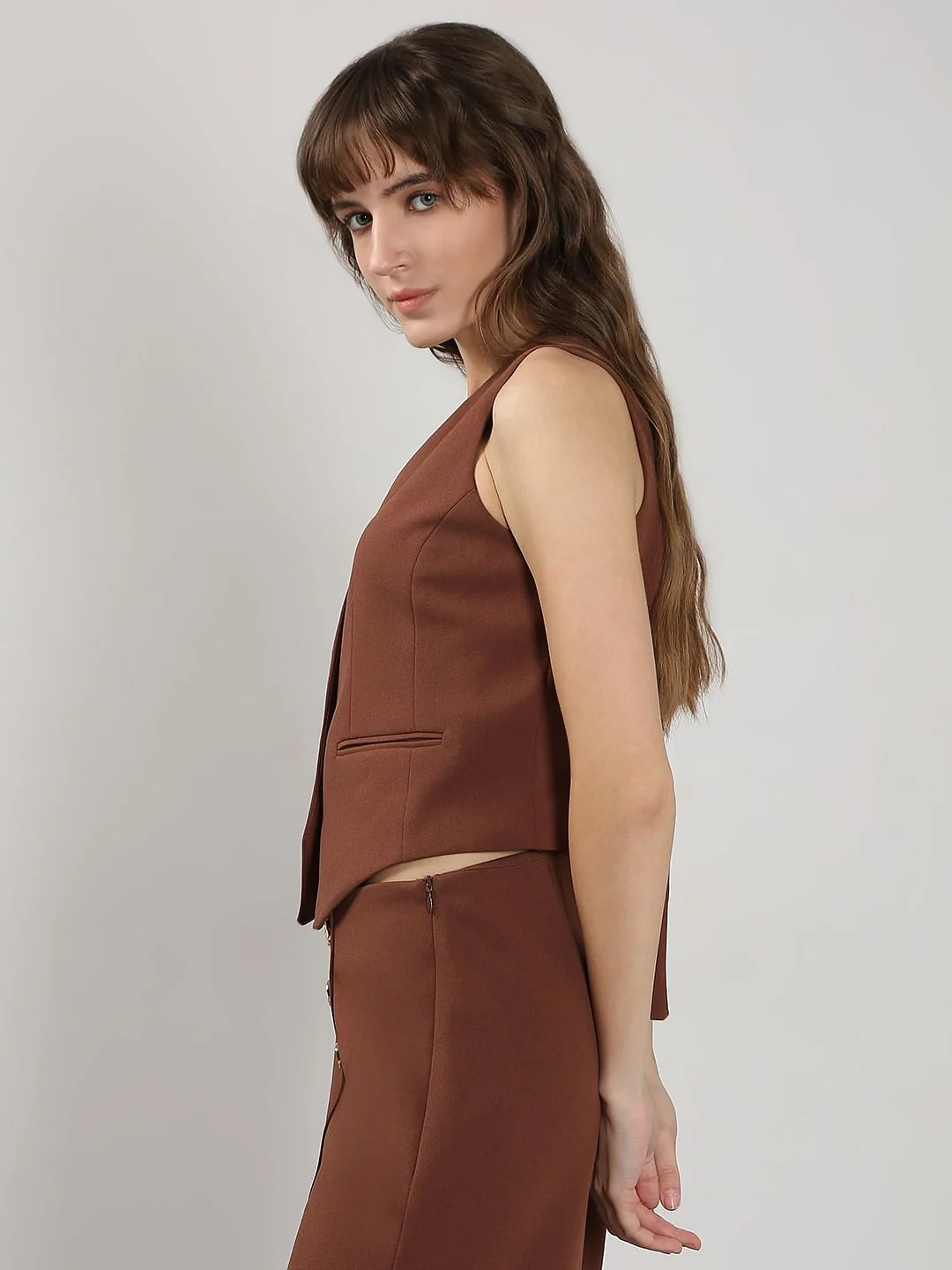 Brown Waistcoat - Image 3