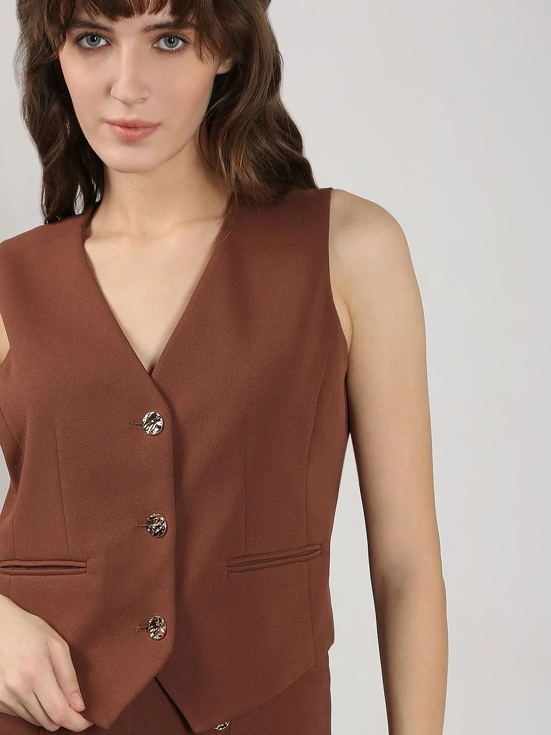Brown Waistcoat - Image 6