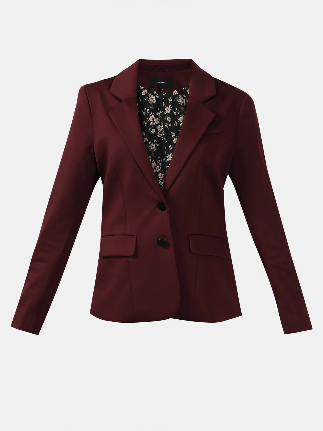 Maroon Tailored Blazer - Image 7