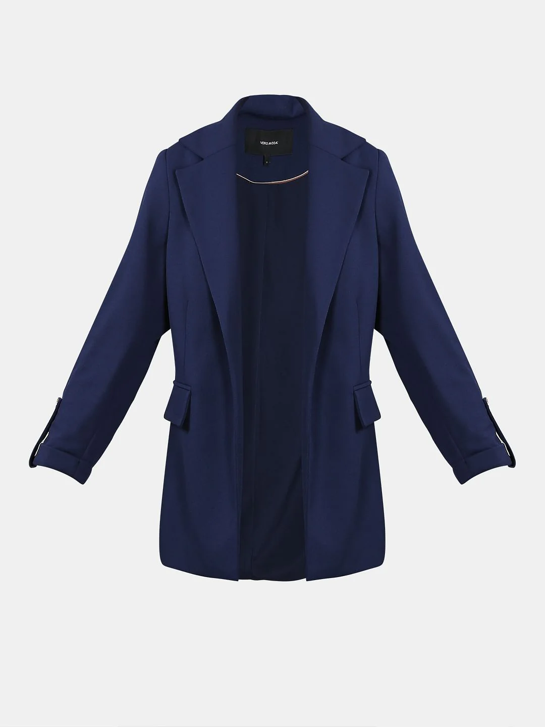 Navy Blue Tailored Blazer - Image 7