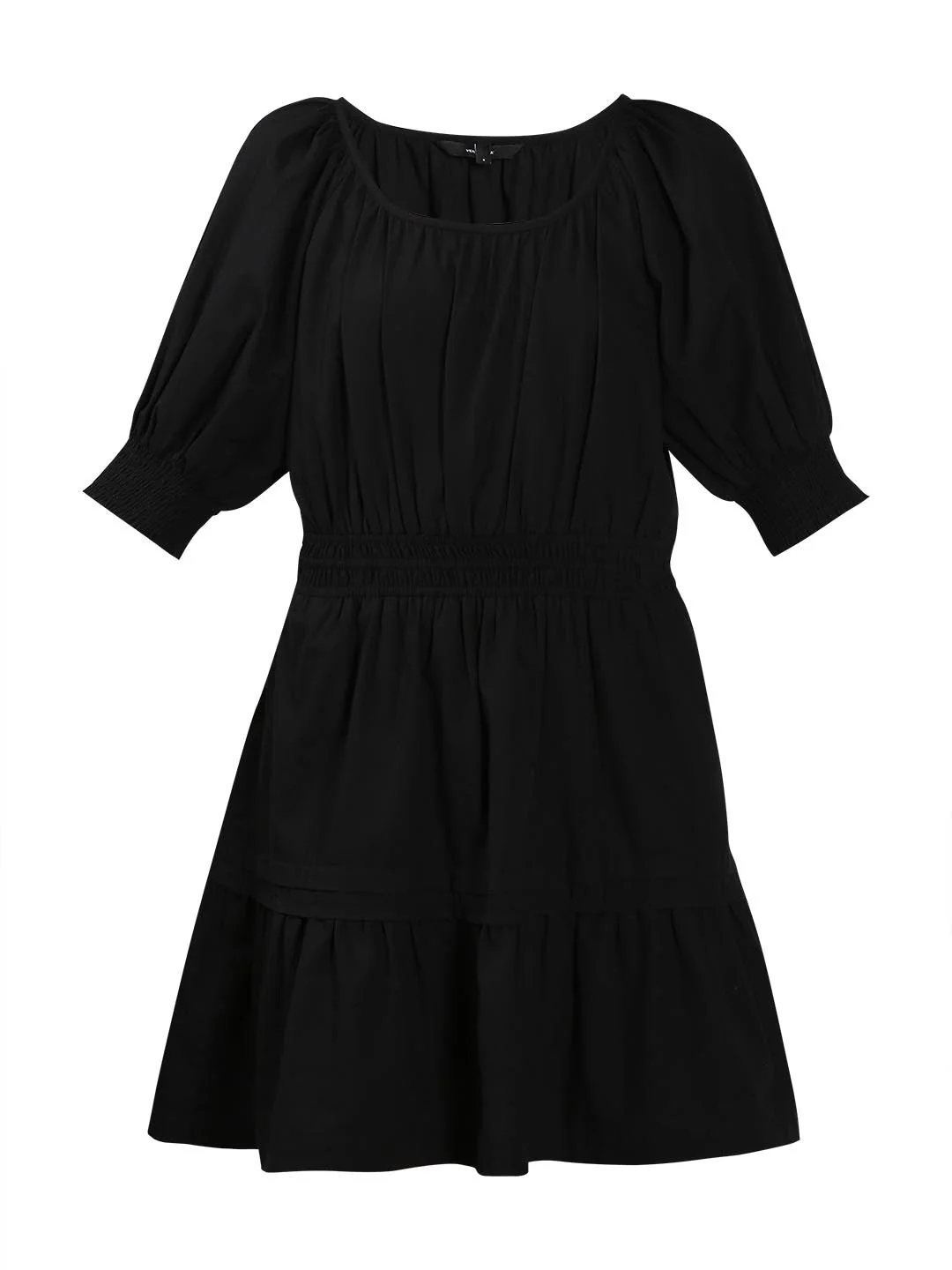 Vero Moda Black Puff Sleeves Dress - Image 7