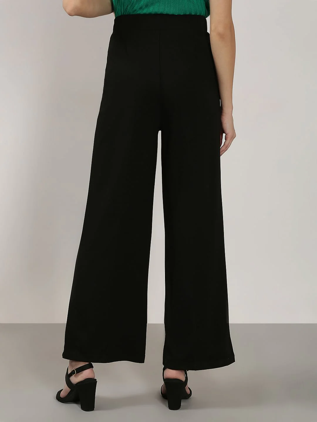 Black Flared Pants - Image 4
