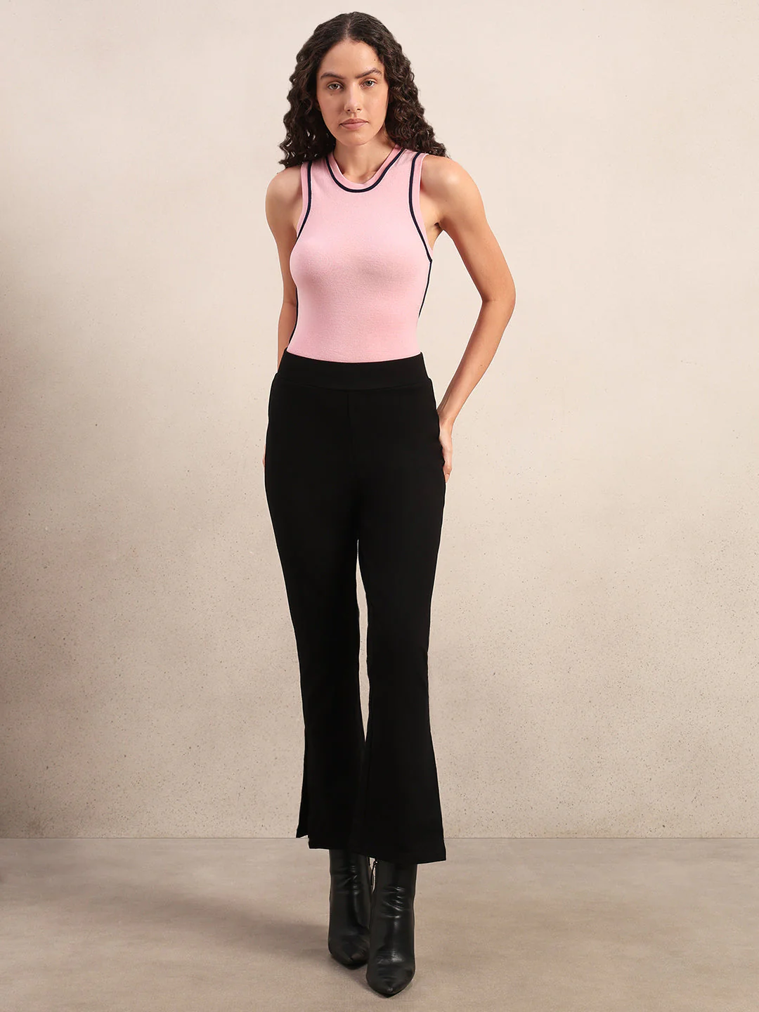 Black Flared Pants - Image 5