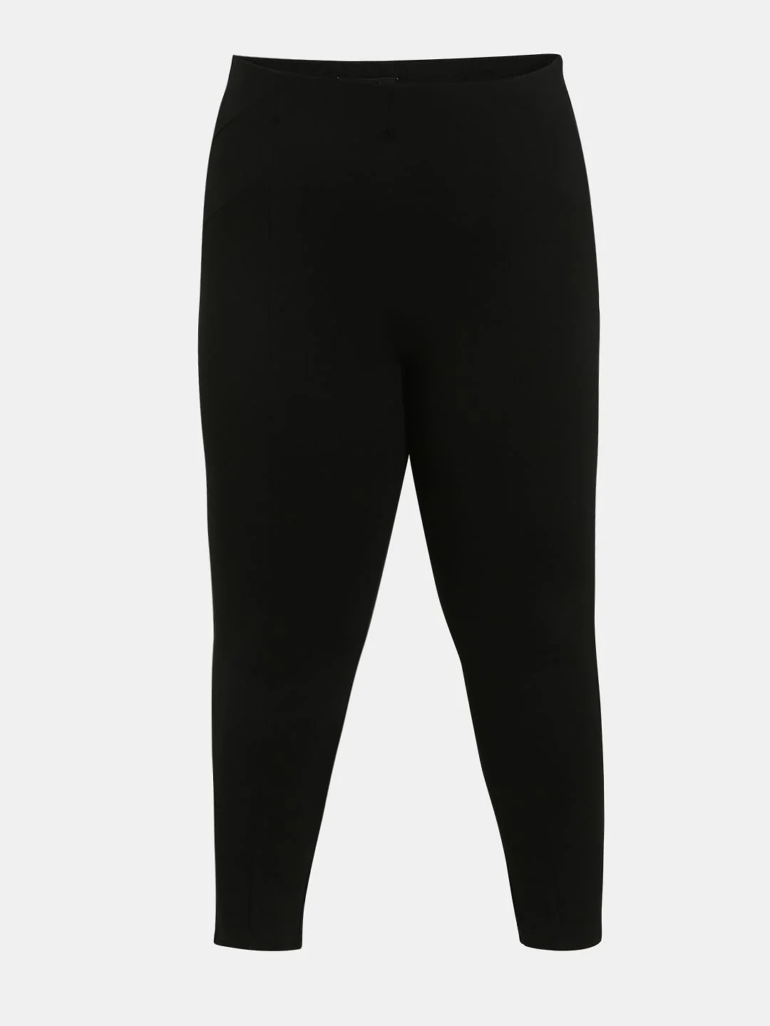 Curve Black High Rise Skinny Jeggings - Image 7