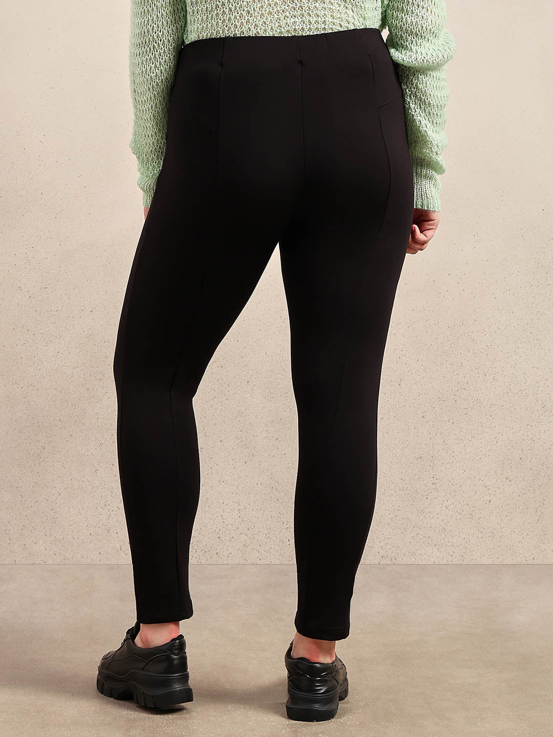 Curve High Rise Stretch Jeggings - Image 4