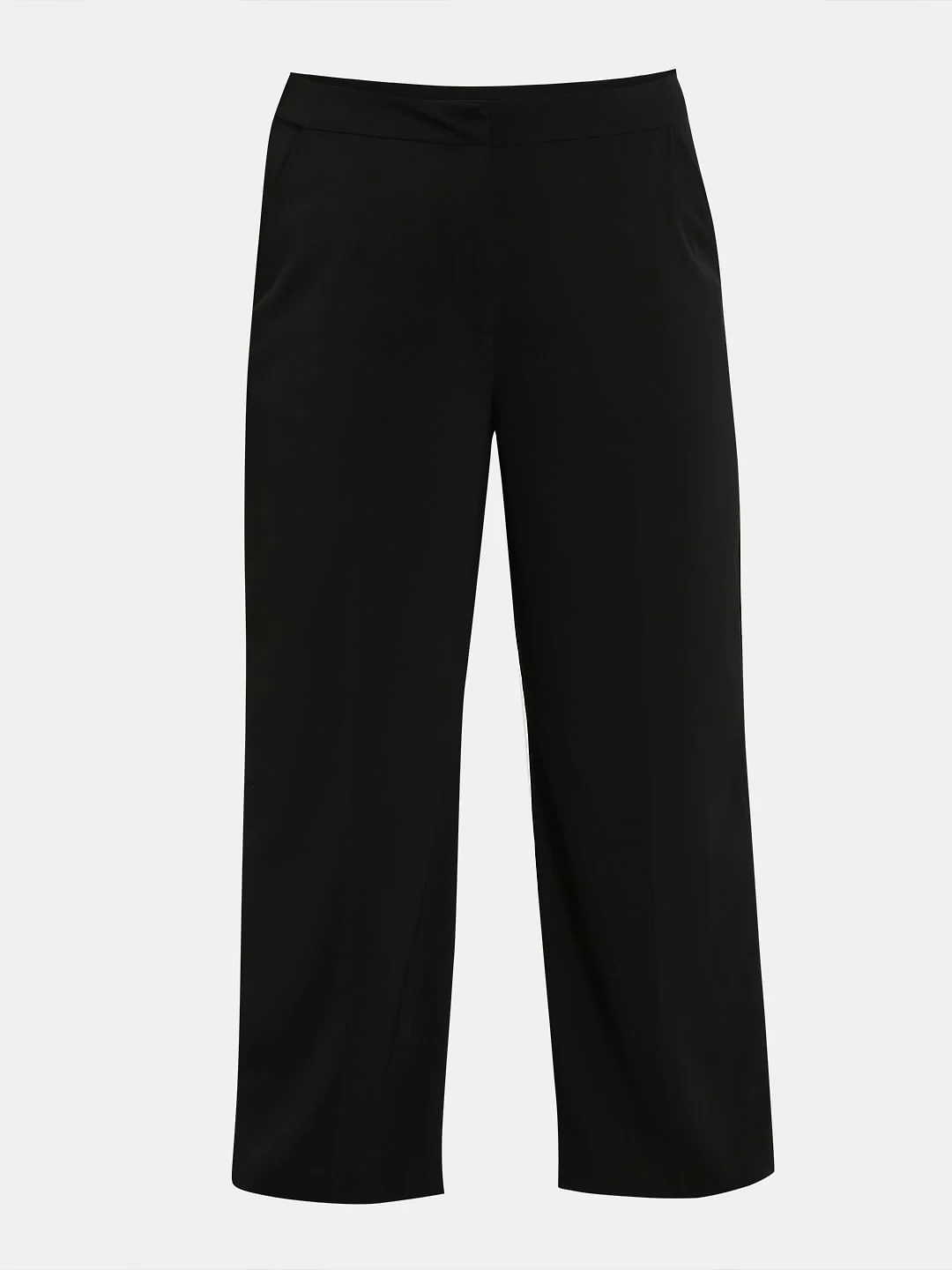 Curve Black High Rise Flared Pants - Image 7