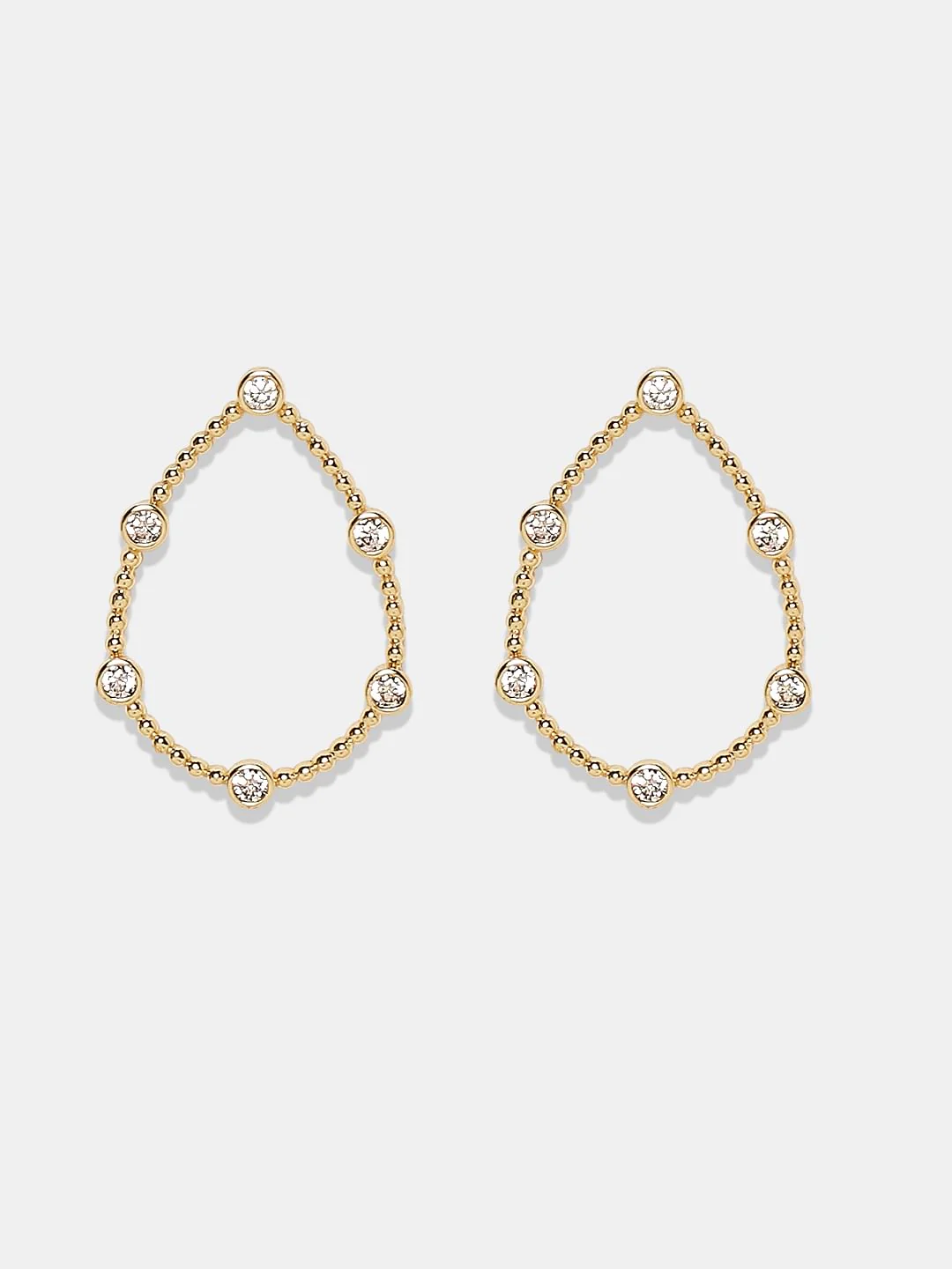 Golden Circular Earrings - Image 2