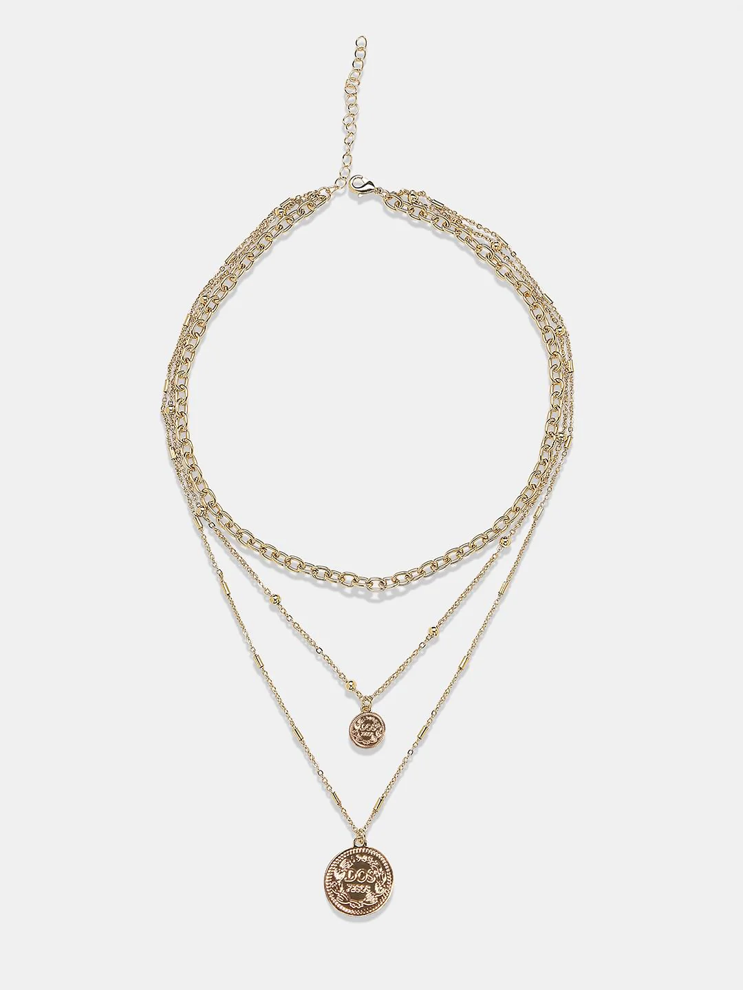 Gold Layered Necklace - Image 2