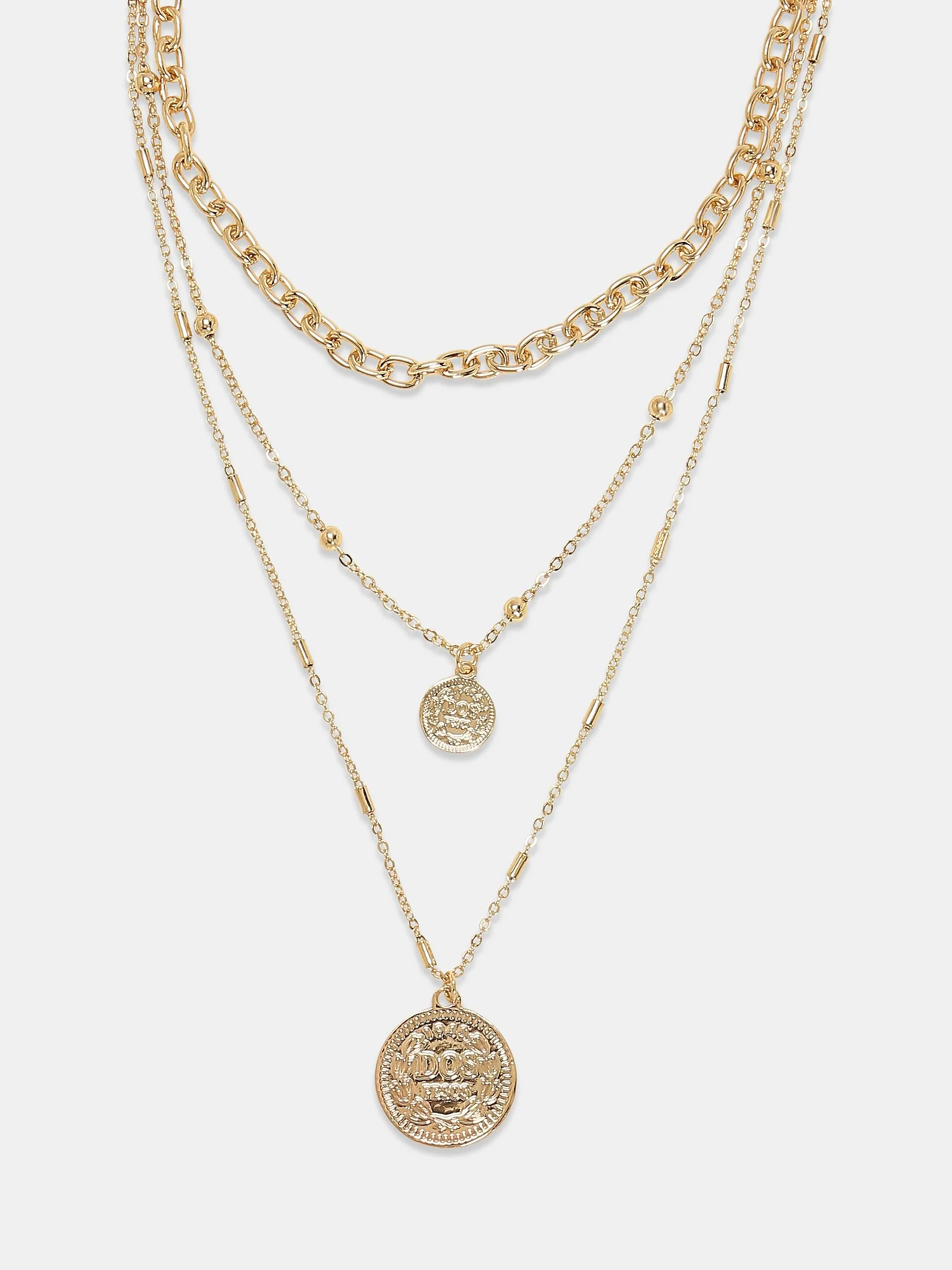 Gold Layered Necklace - Image 3
