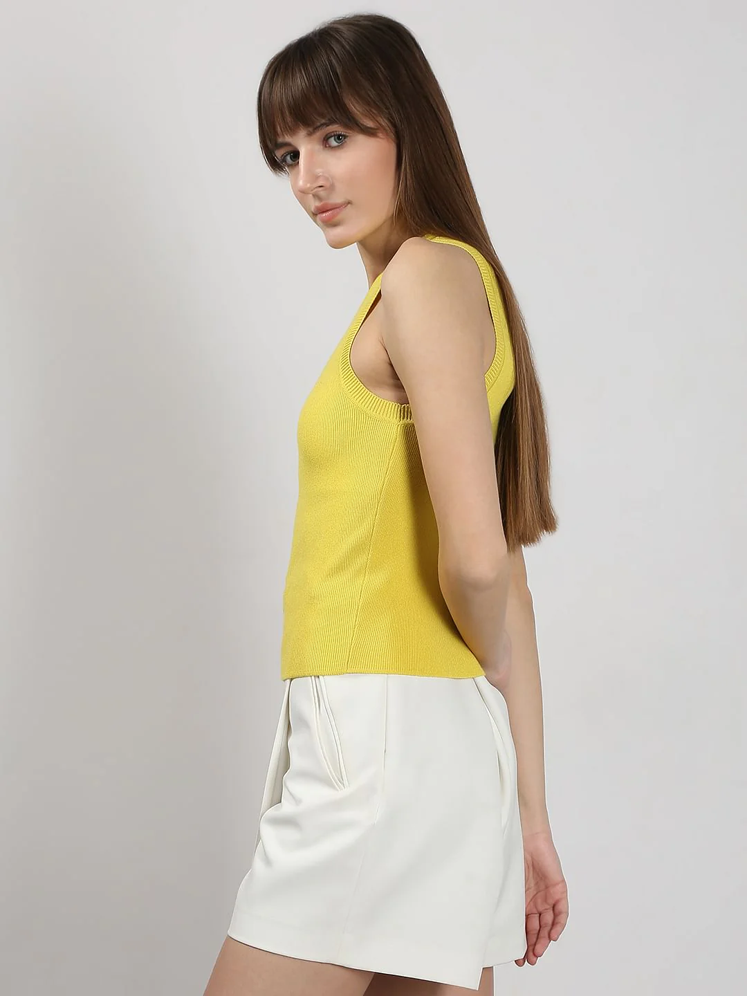 Yellow Sleeveless Top - Image 3