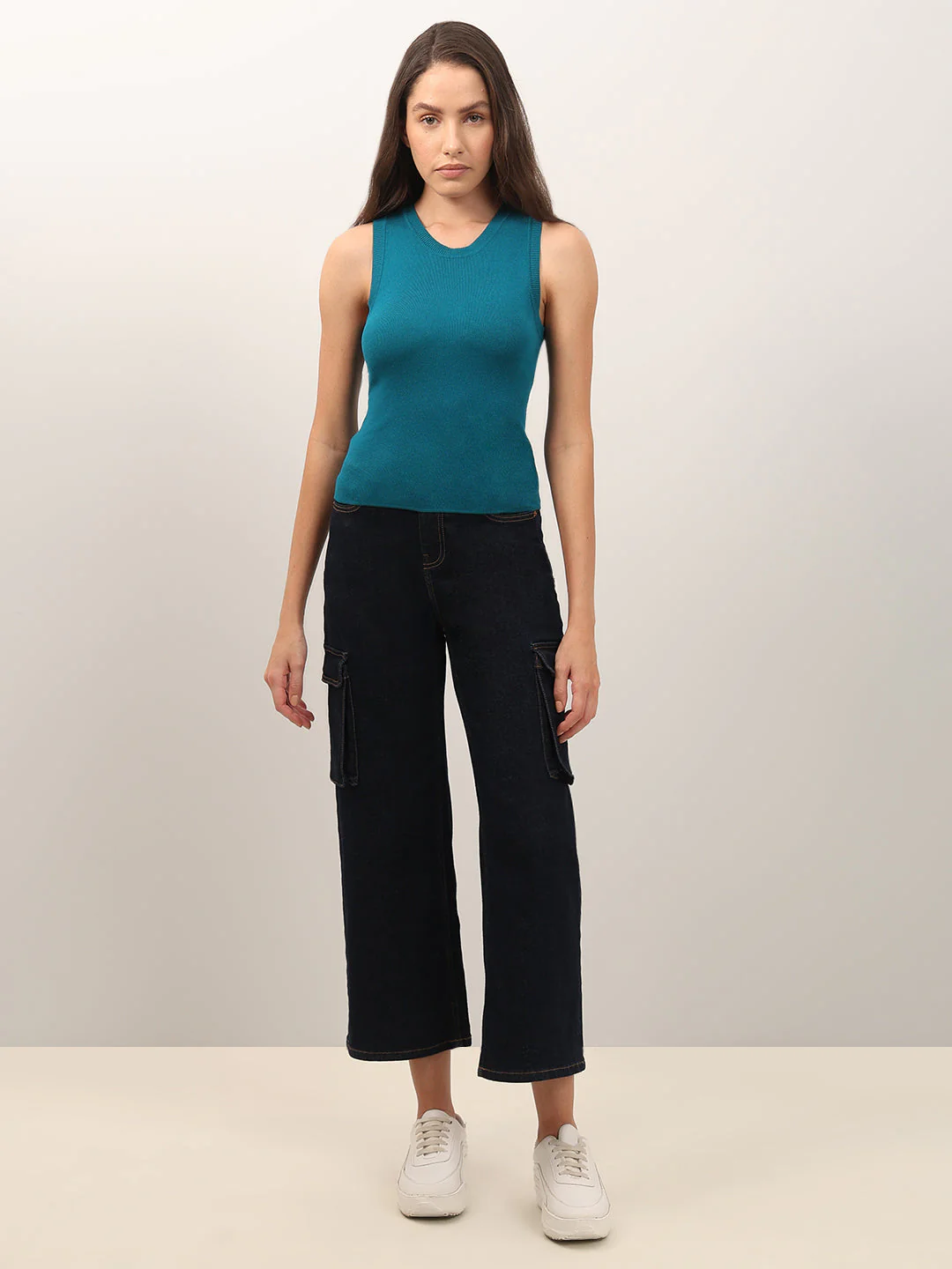 Teal Sleeveless Top - Image 5