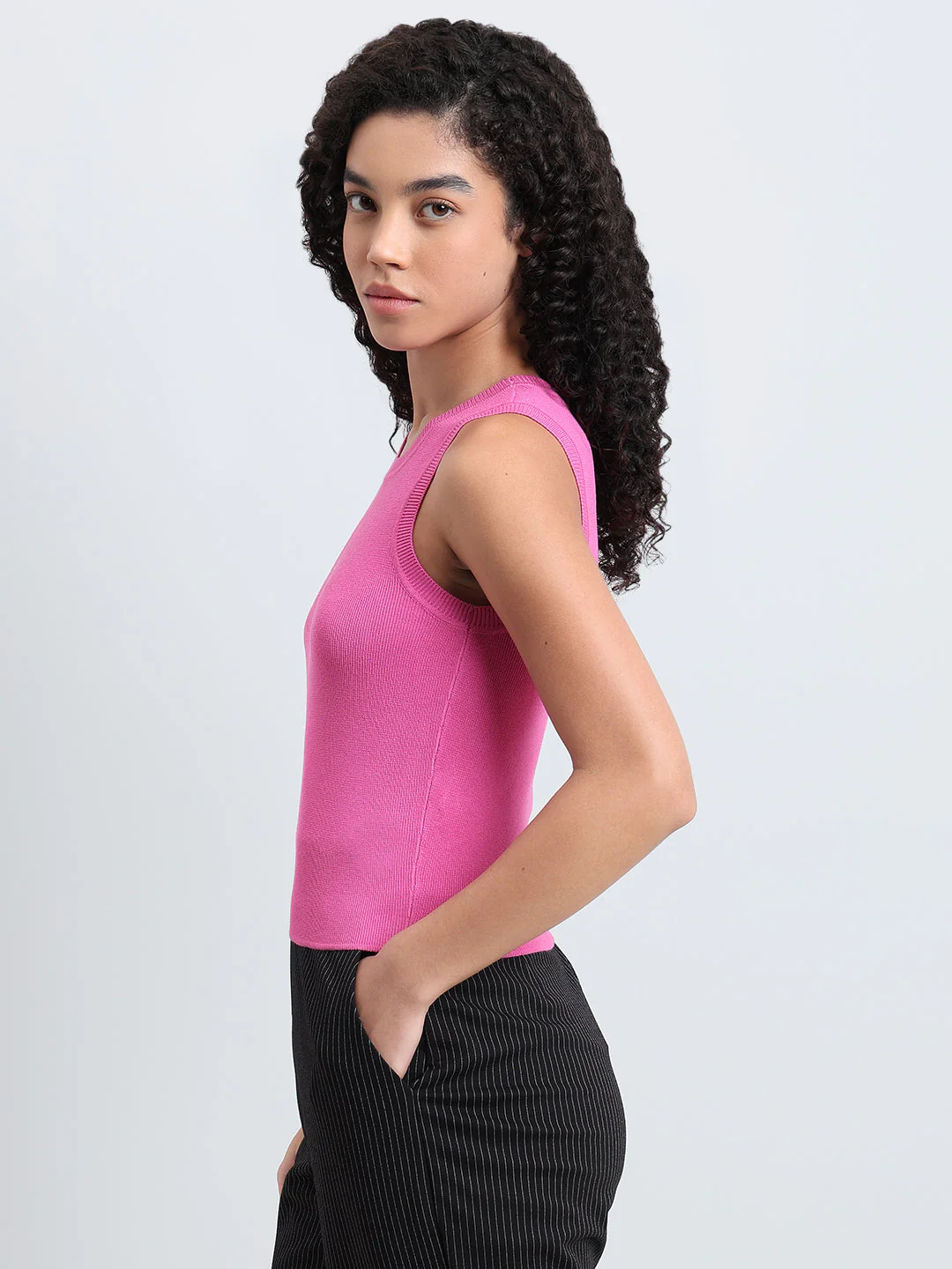 Pink Sleeveless Top - Image 3
