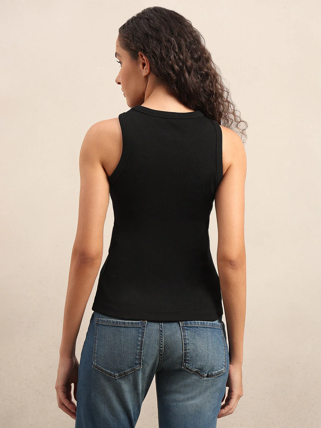 Cotton Sleeveless Top - Image 4