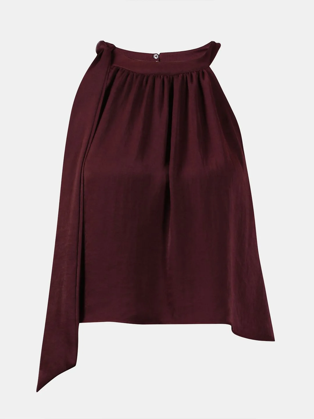 Maroon Tie-Up Top - Image 7