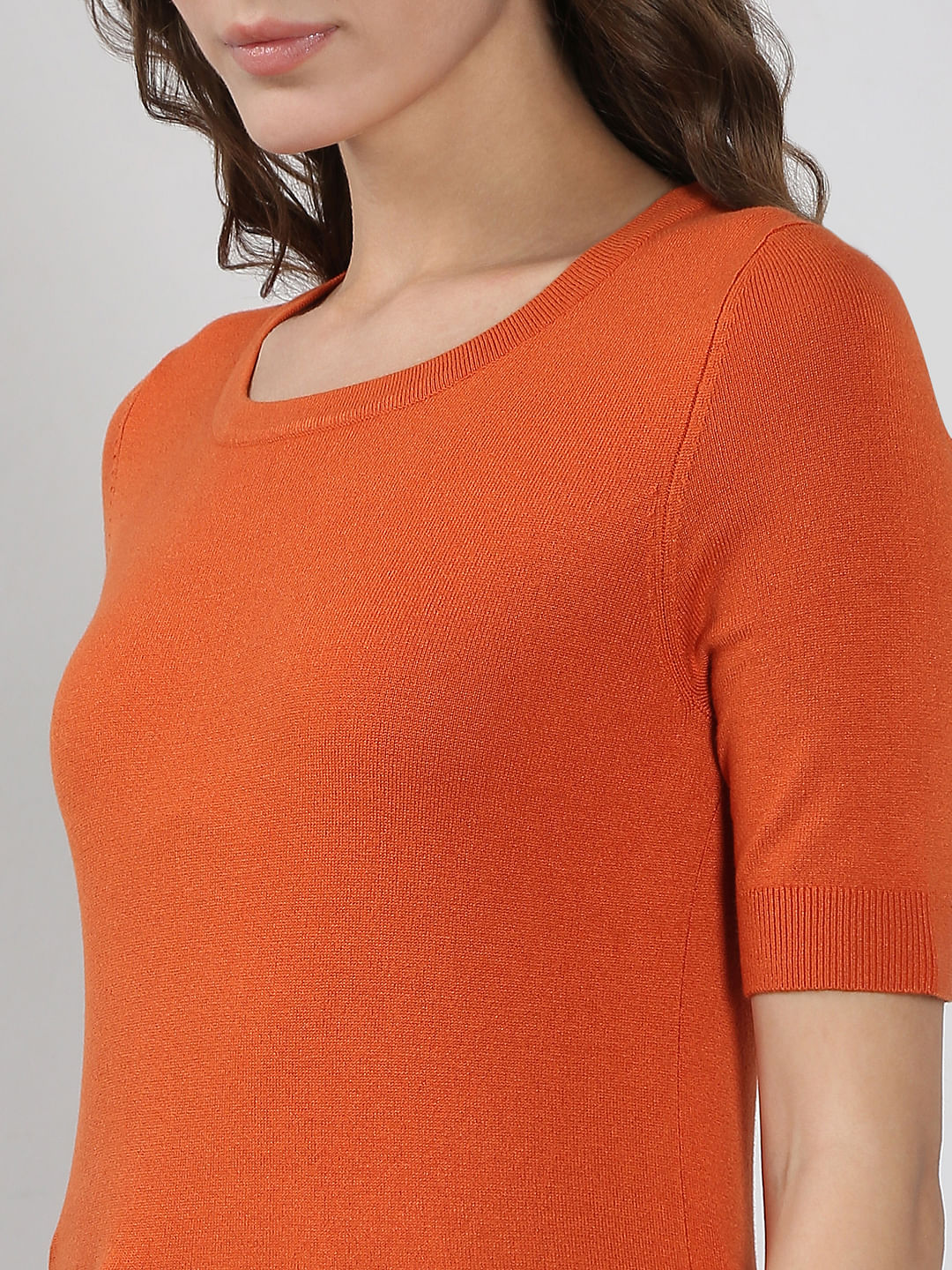Rust Knitted Top - Image 8