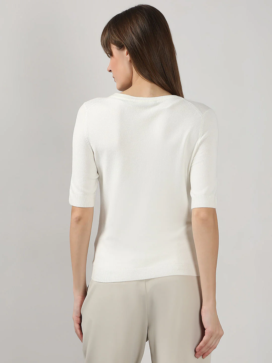White Knitted Top - Image 4