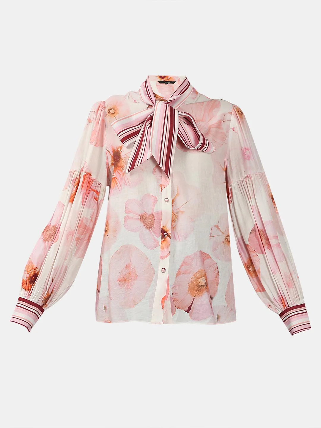 Vero Moda White Floral Print Shirt - Image 7