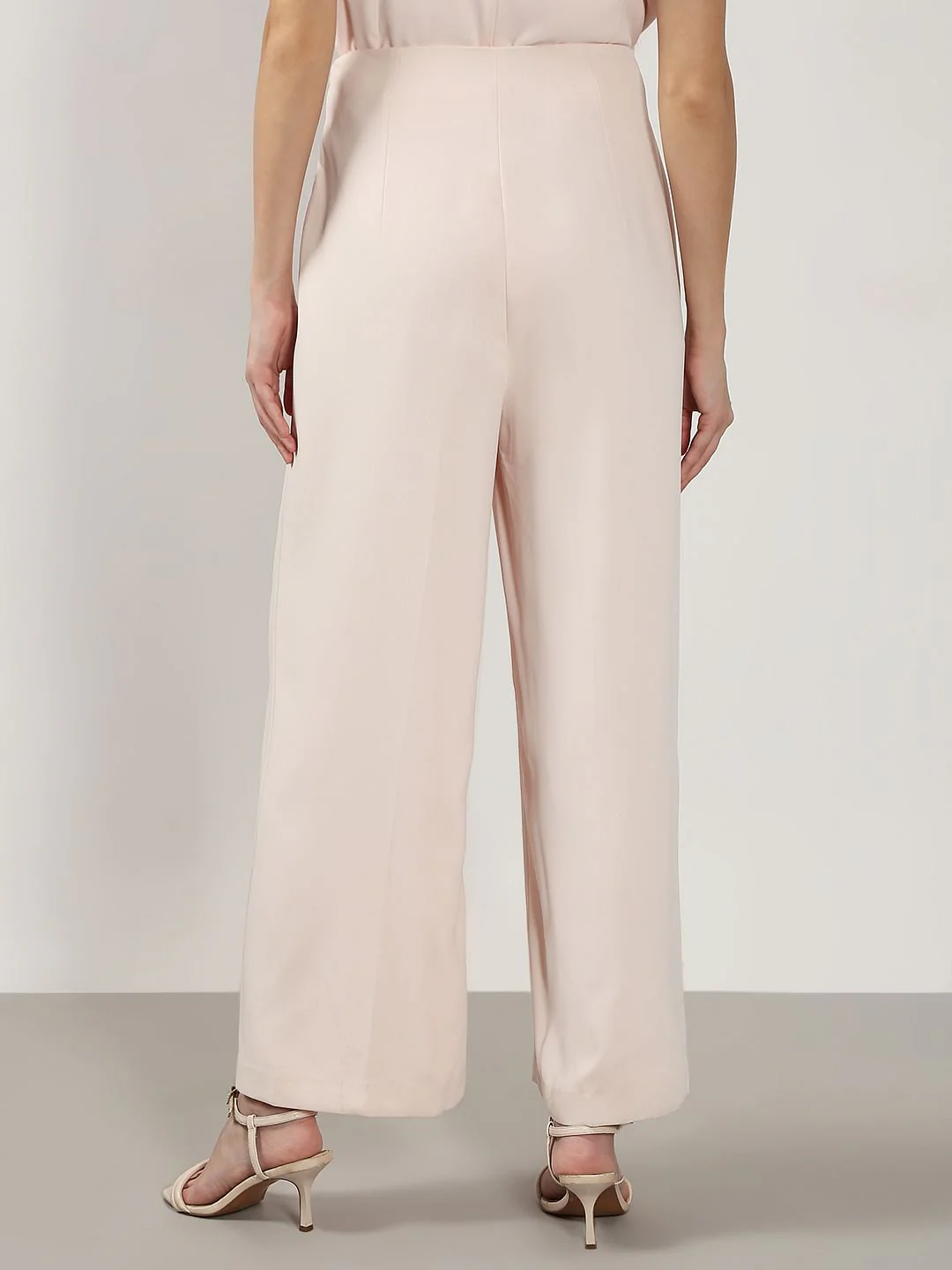 Cream Pink Co-Ord Set Pants - Image 4