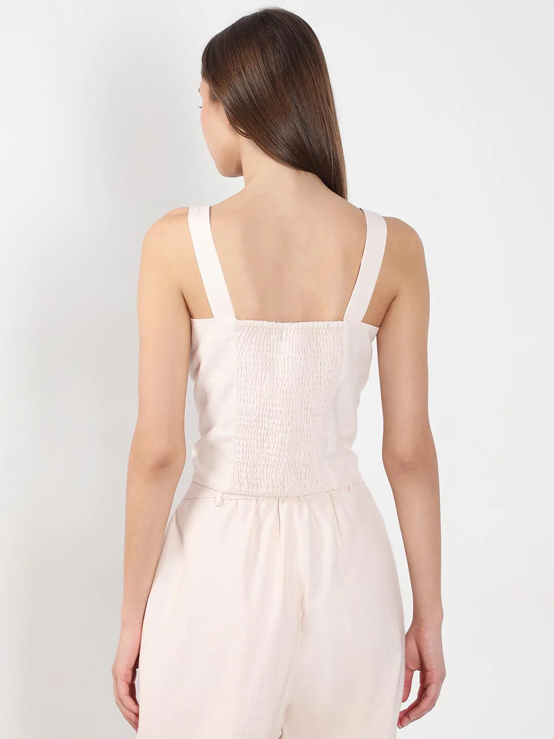 Vero Moda Cream Waistcoat - Image 3