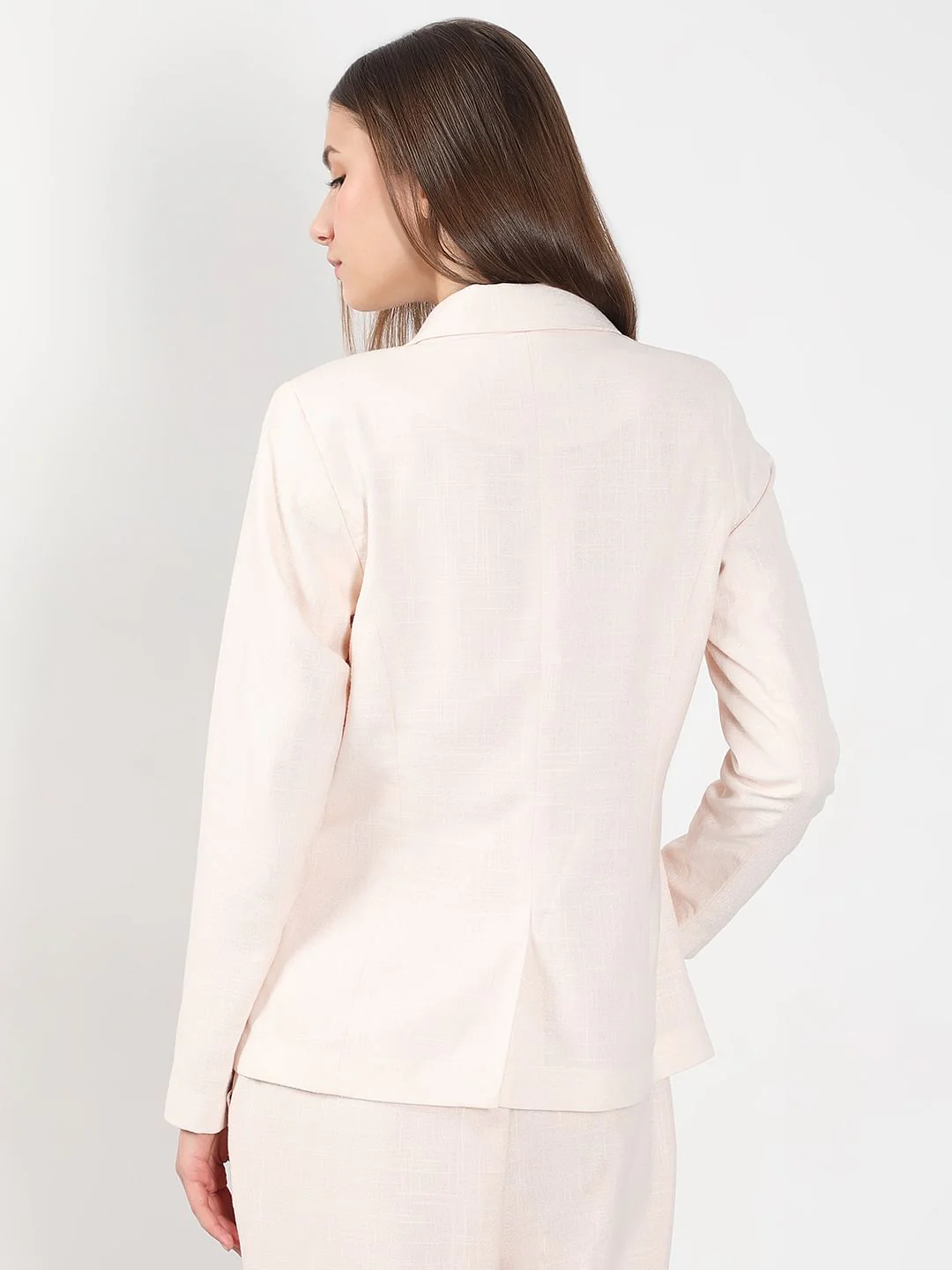 Light Pink Tailored Blazer - Image 4