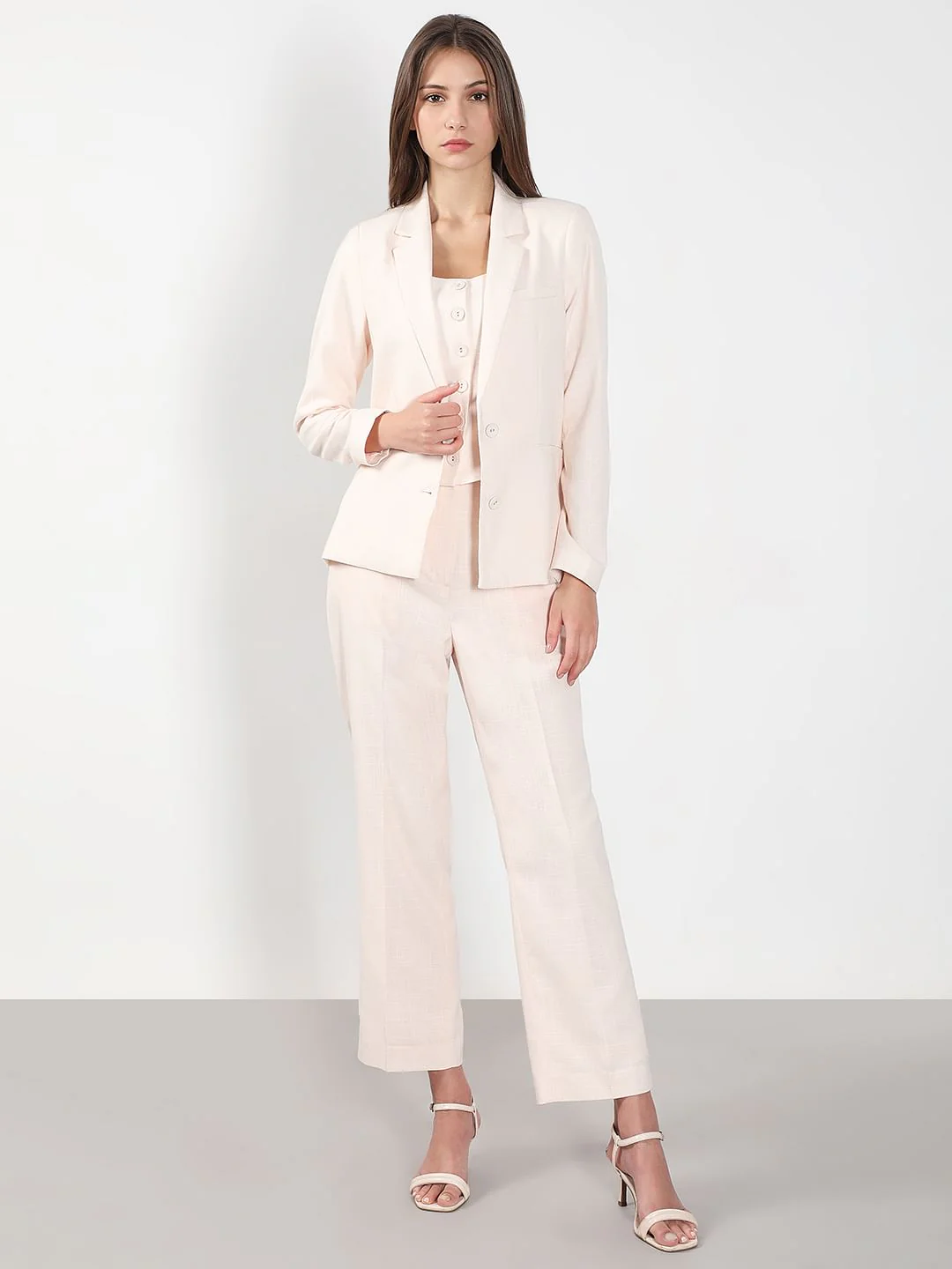 Light Pink Tailored Blazer - Image 5