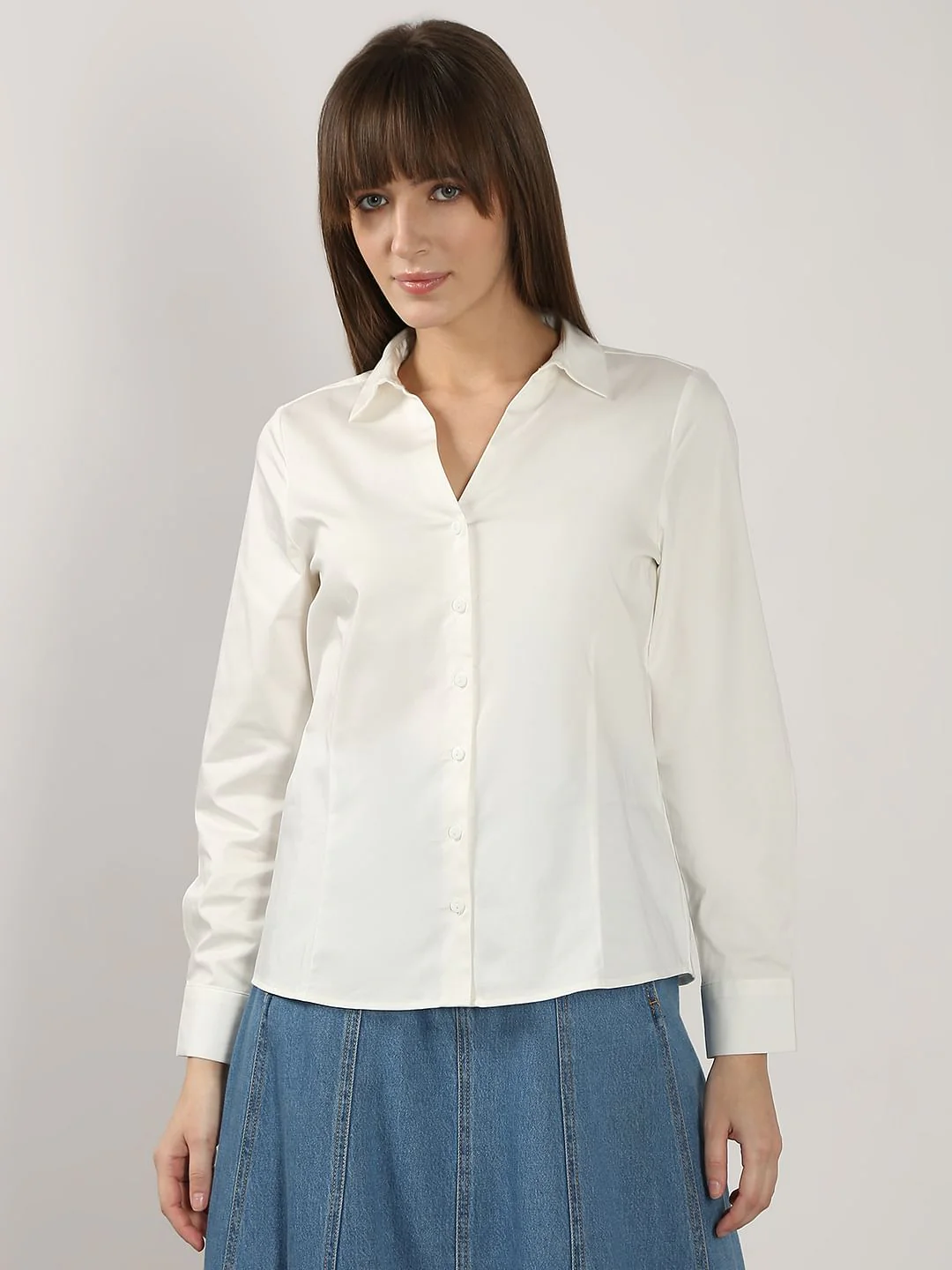 White Formal Shirt - Image 2
