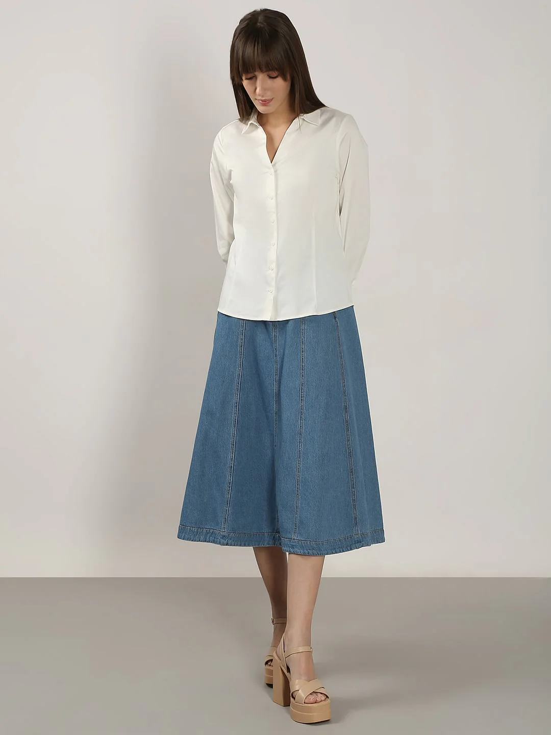White Formal Shirt - Image 5