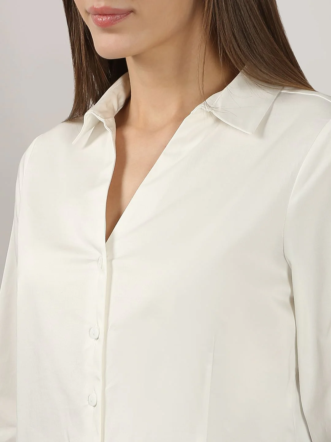 White Formal Shirt - Image 8