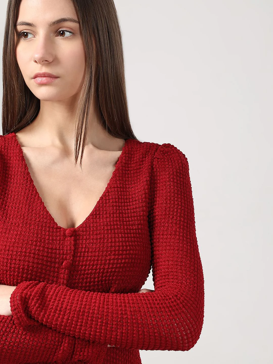 Red Maxi Dress - Image 5