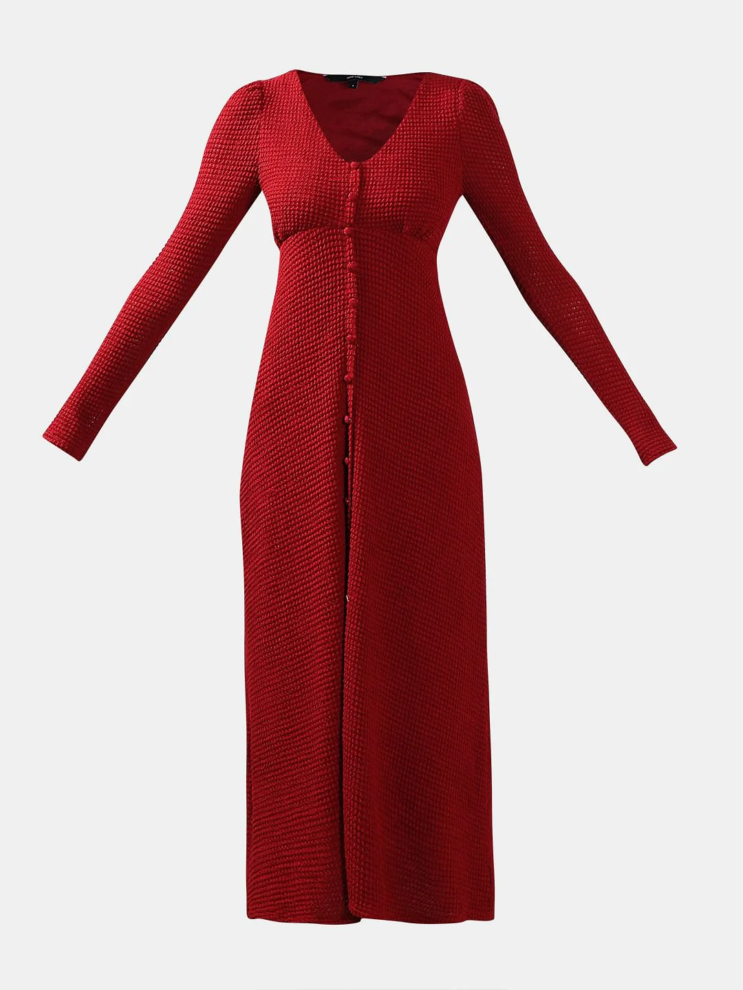 Red Maxi Dress - Image 7