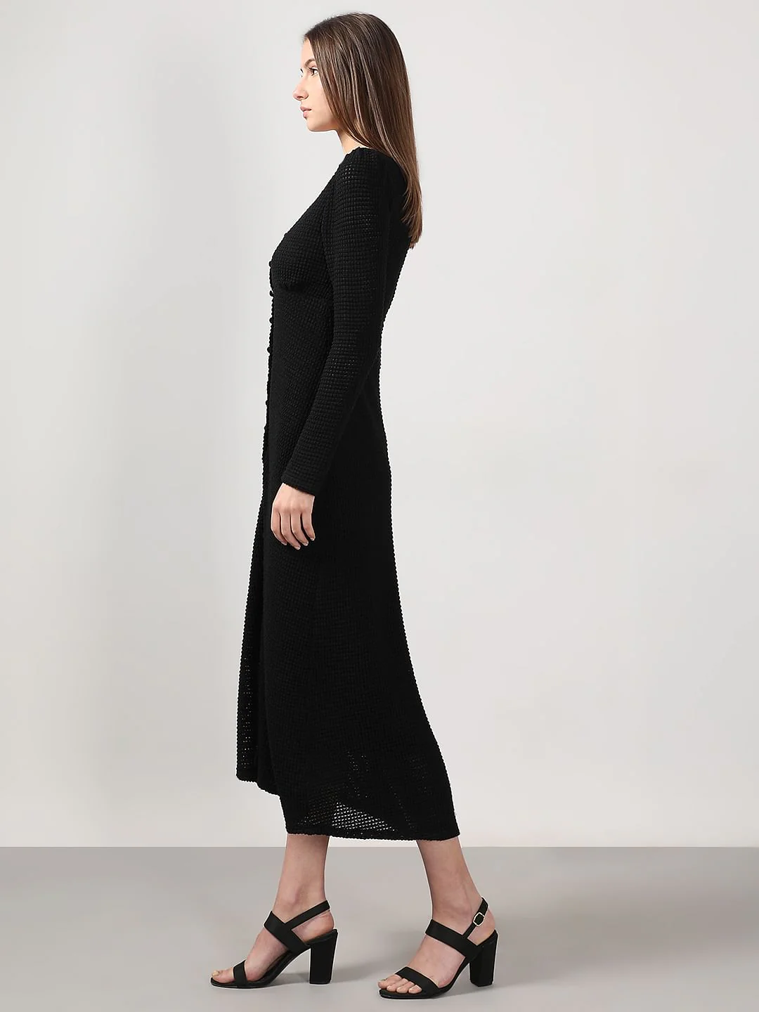 Black Maxi Dress - Image 3