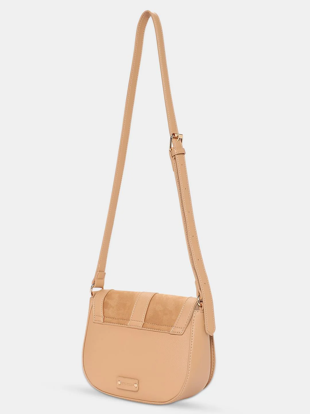 Tan U-Shaped Sling Bag - Image 3