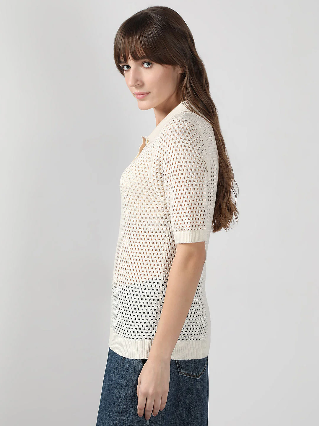 White Knitted Top - Image 3