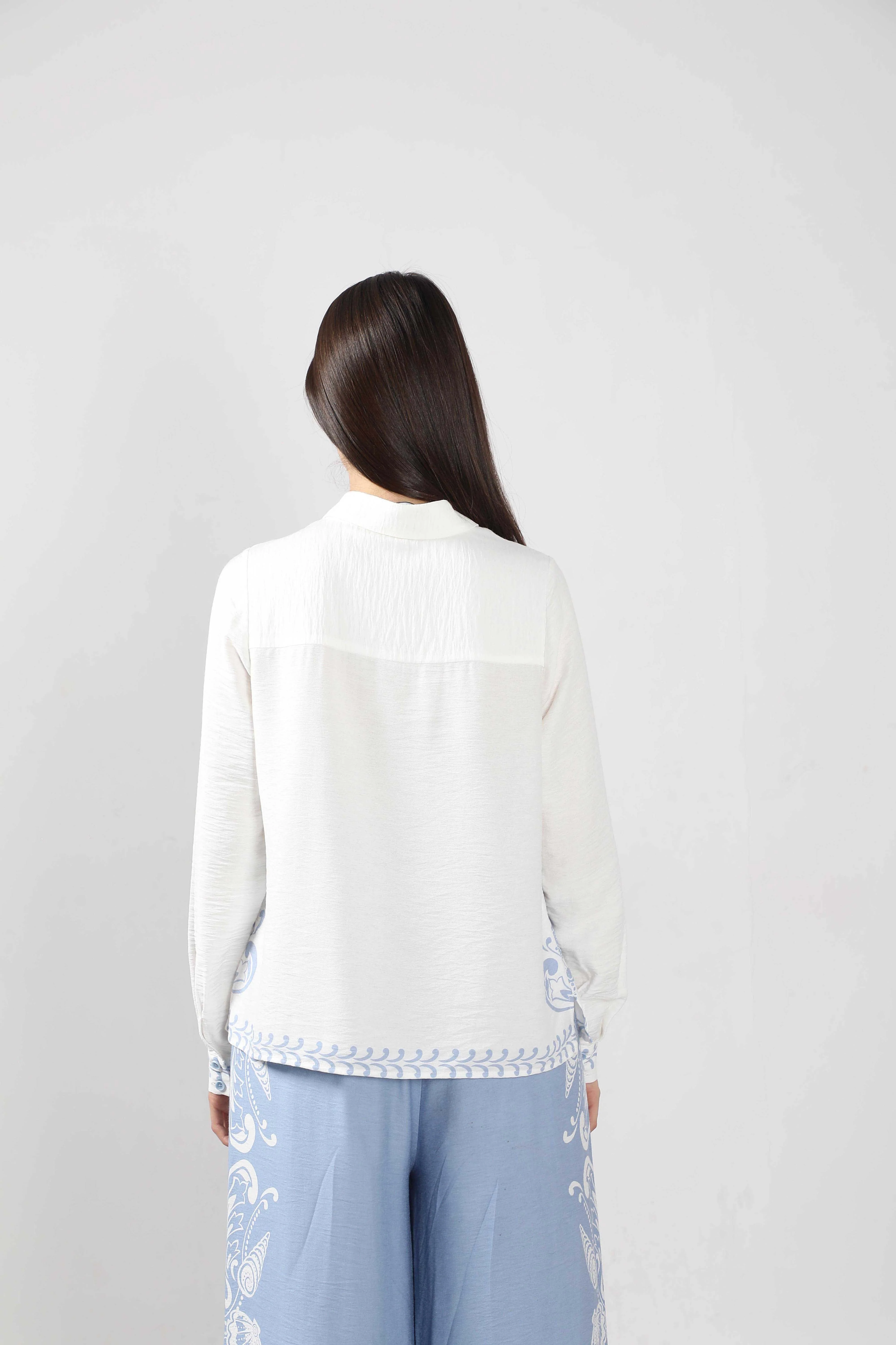 Vero Moda White Printed Shirt - Image 10