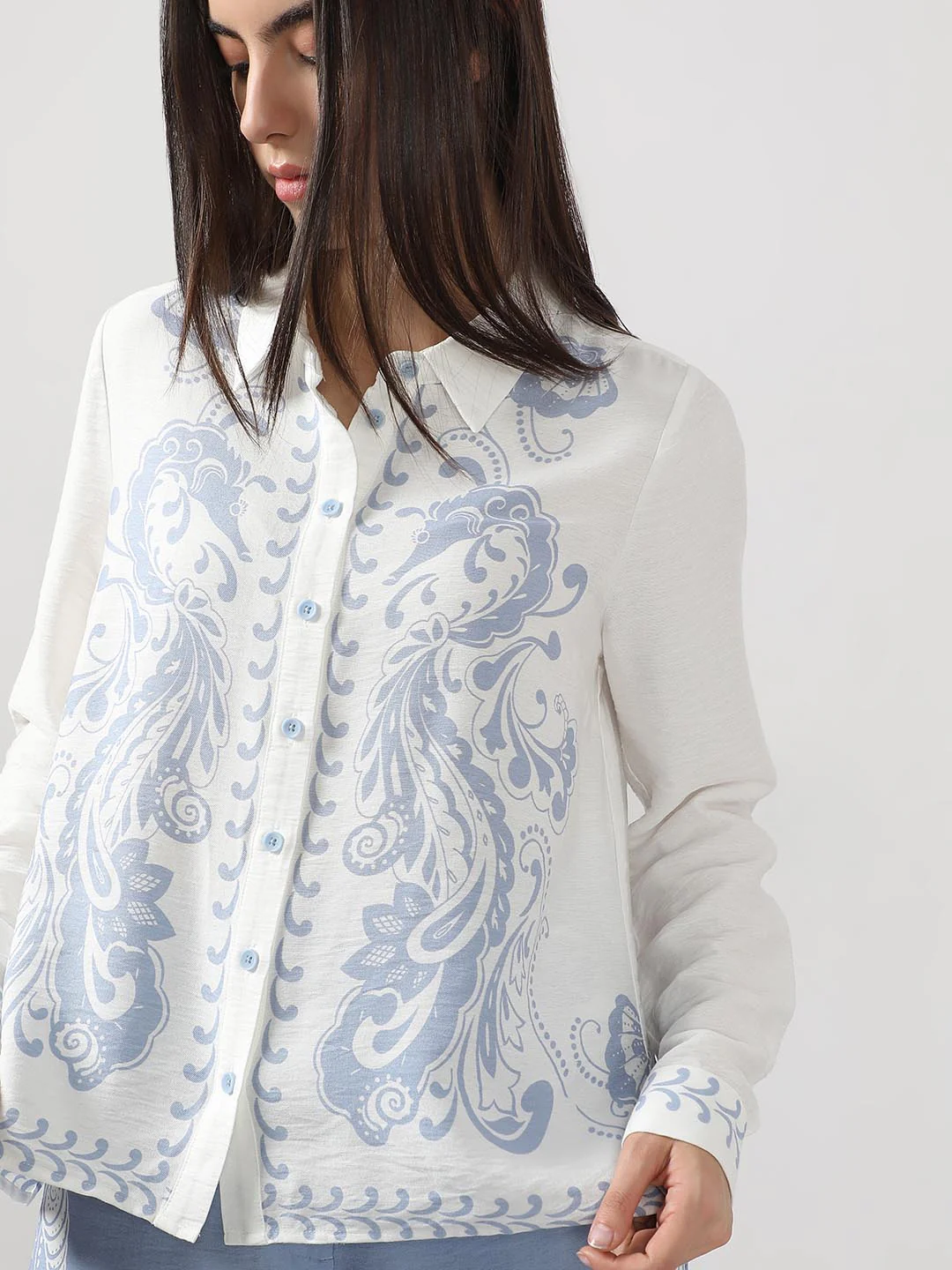 Vero Moda White Printed Shirt - Image 6
